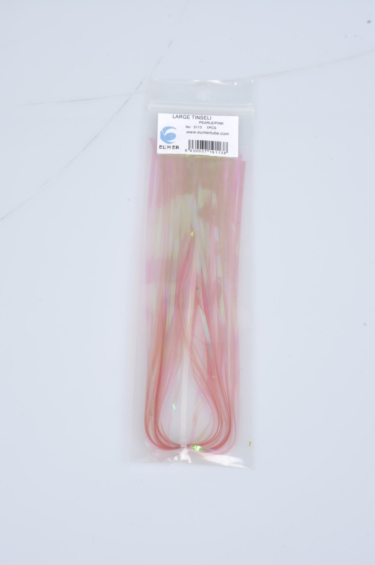 Large Tinsel Pearl / Pink