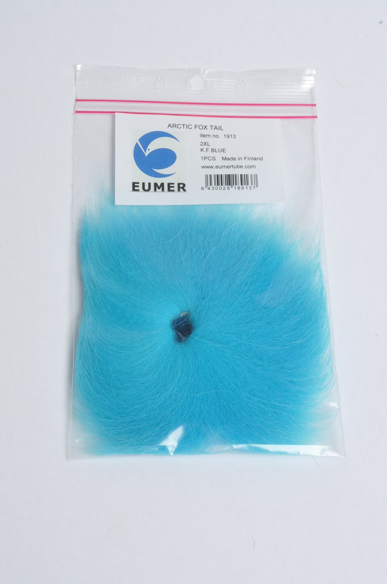 Arctic Fox Tail 2XL KF. Blue