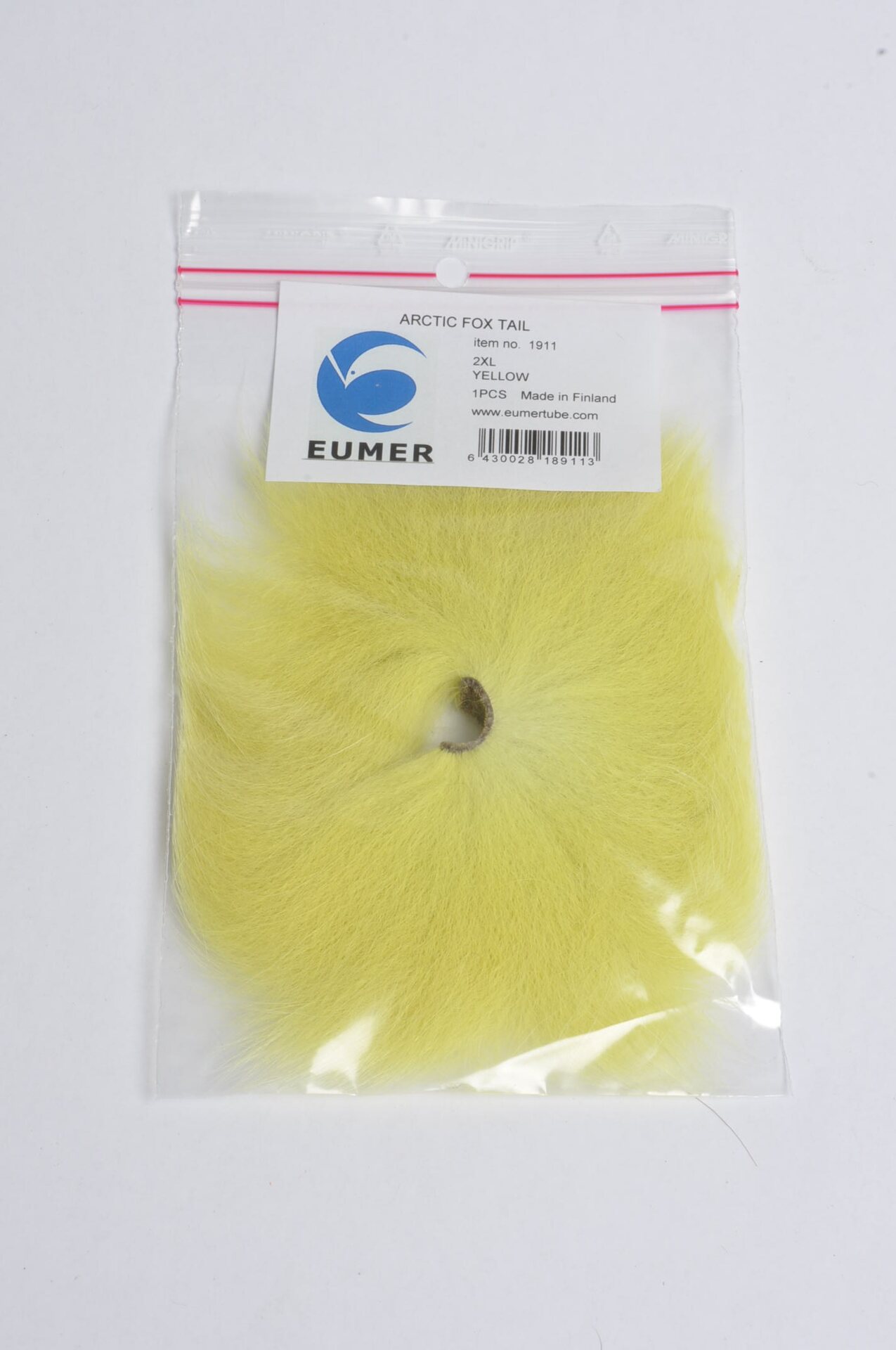 Arctic Fox Tail 2XL Jaune