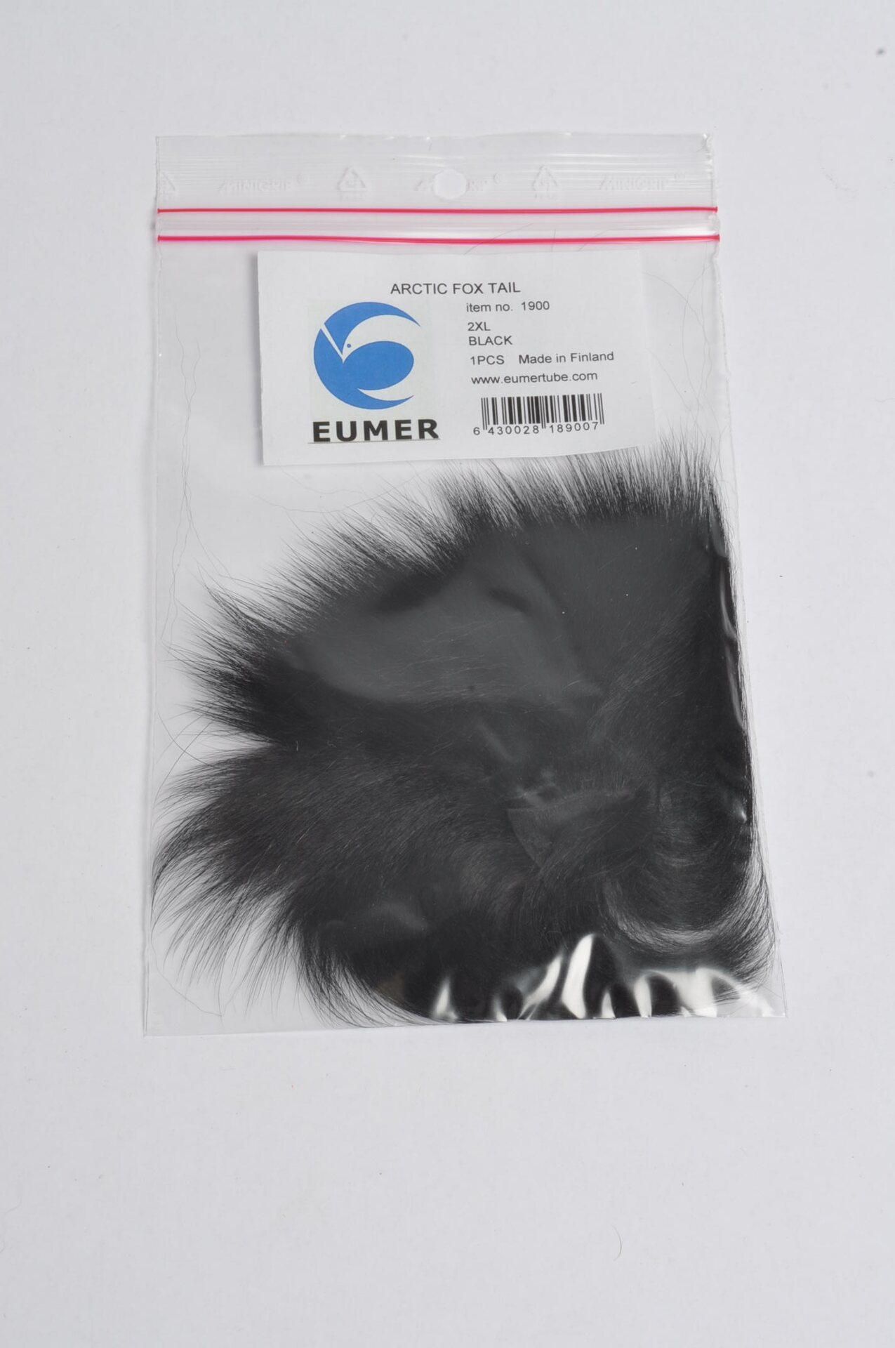 Arctic Fox Tail 2XL Black