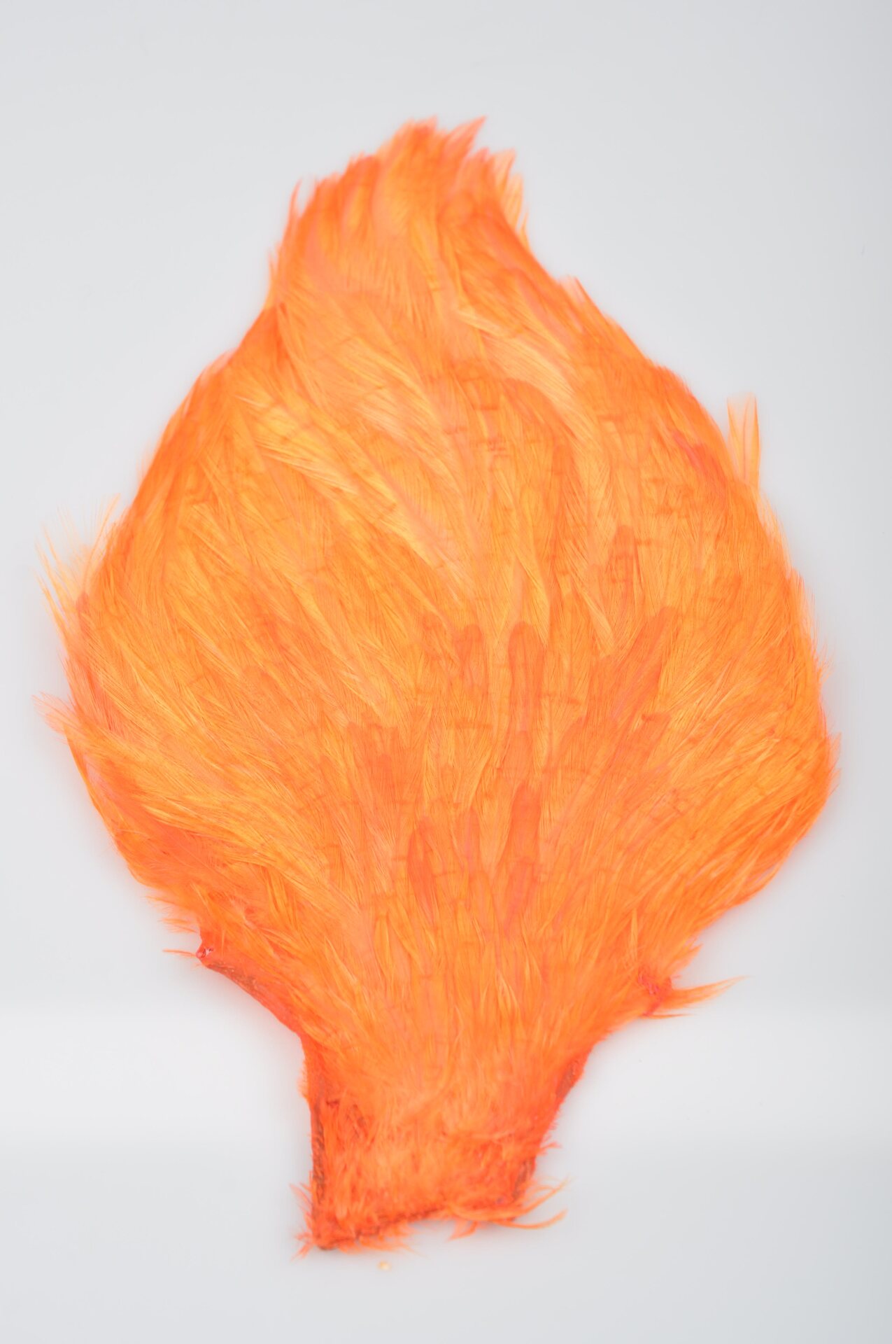 Wapsi Chinese Rooster Streamer Neck #2 FL. Orange