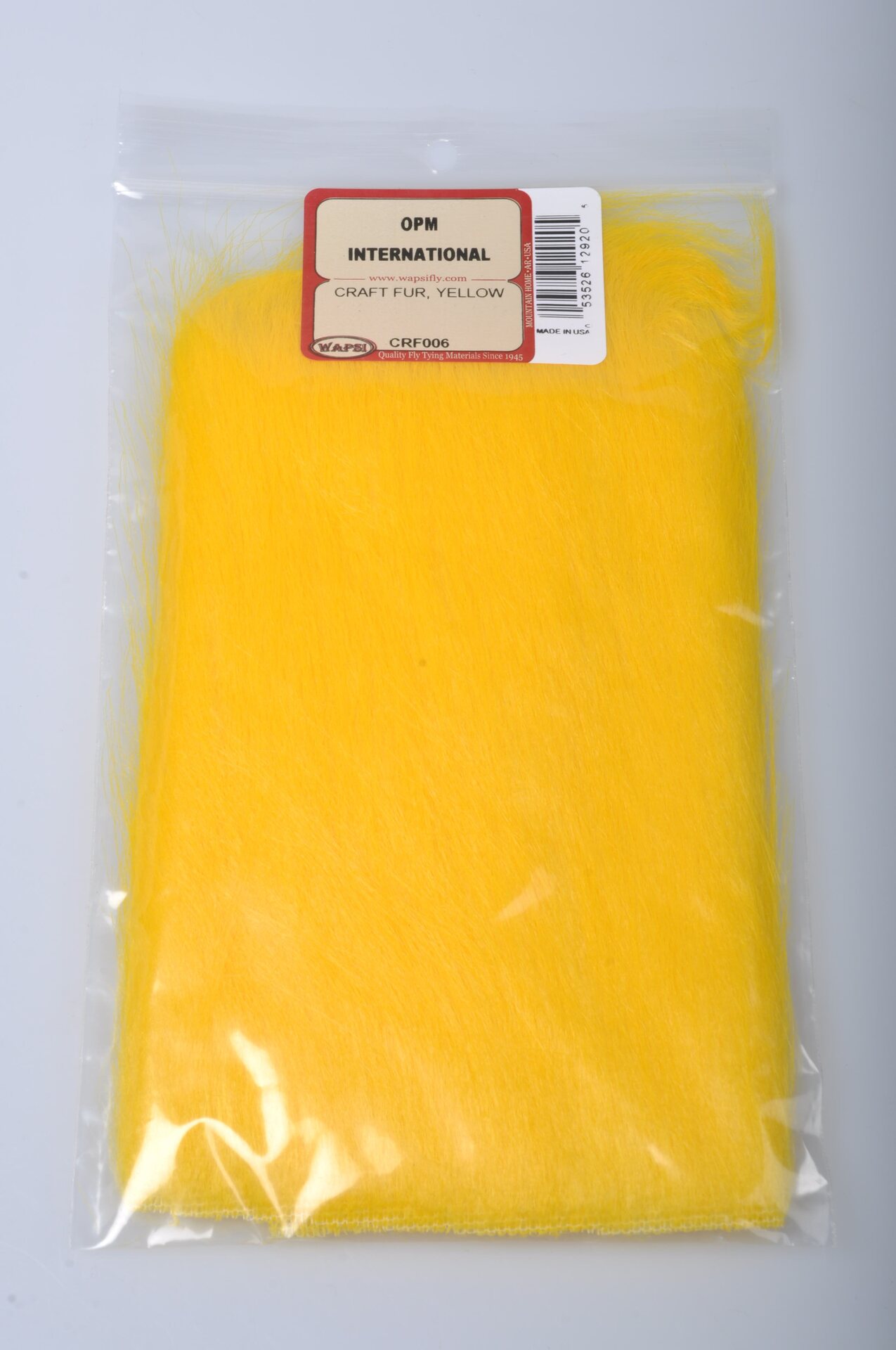 Wapsi Craft Fur Keltainen