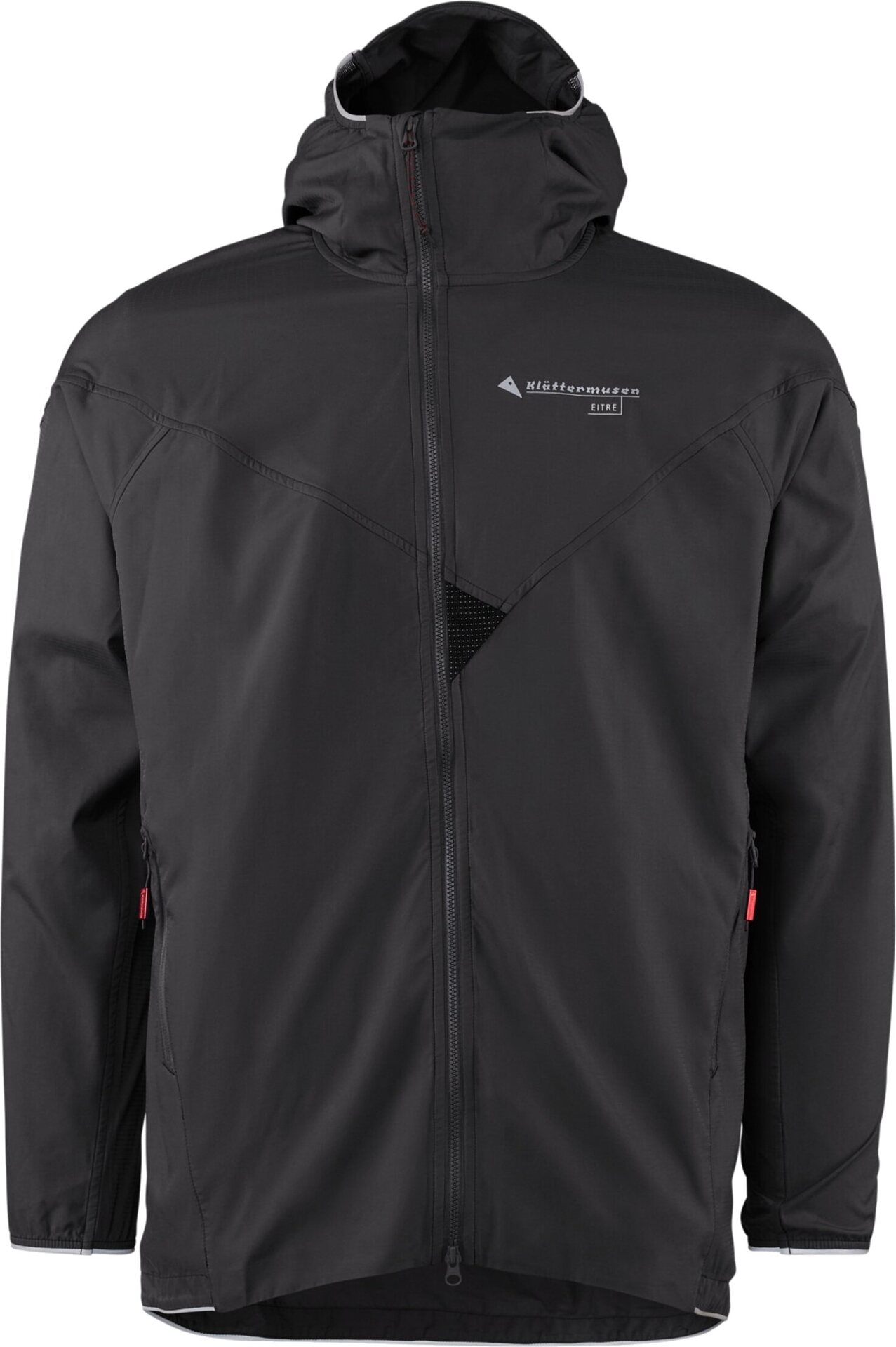 Klättermusen Eitre Zip Hood Jacket Mens Raven