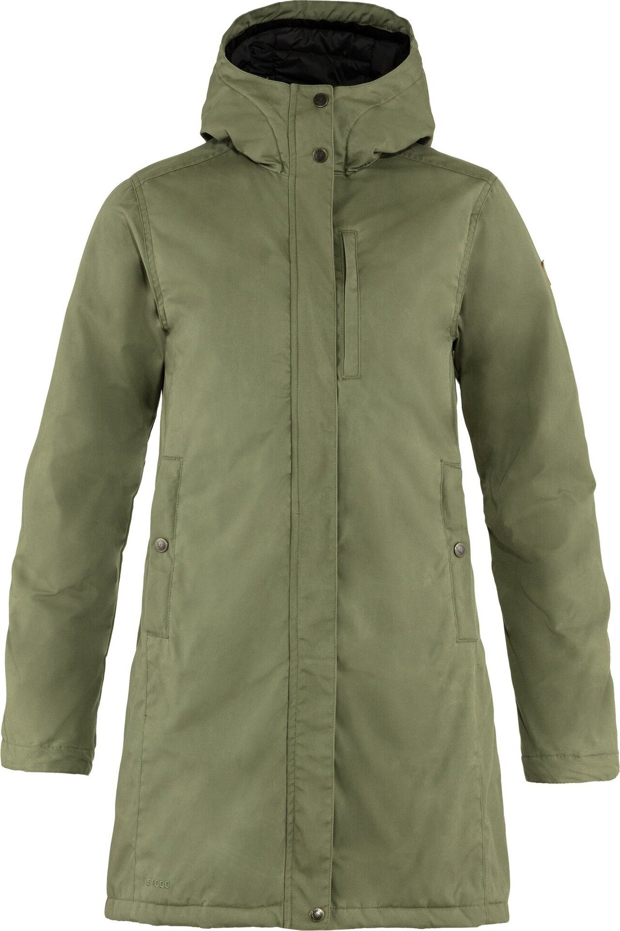 Fjällräven Kiruna Padded Parka Womens Green (620)