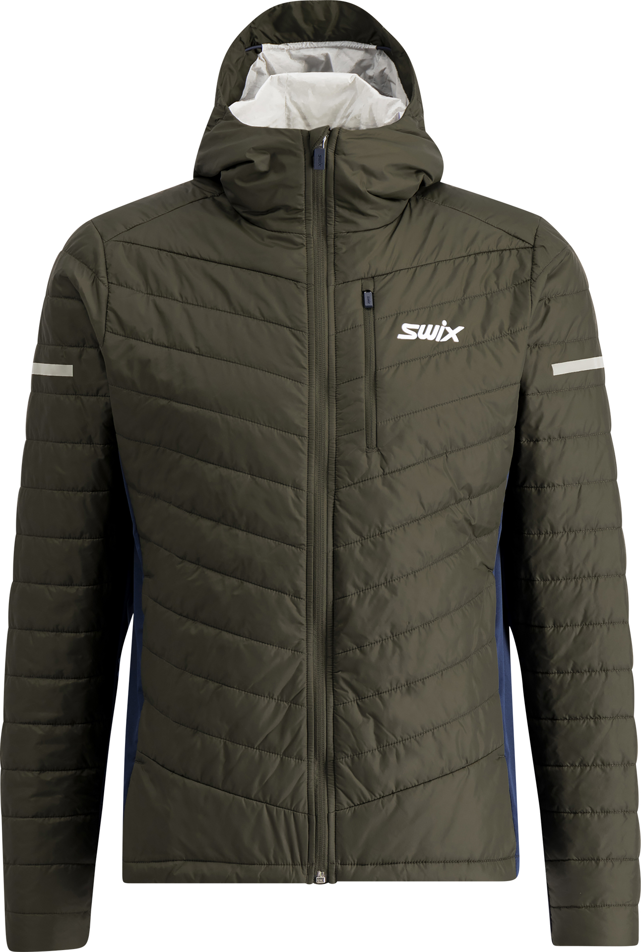 Swix Dynamic Insulated Jacket Mens Dark Olive / Dark Navy
