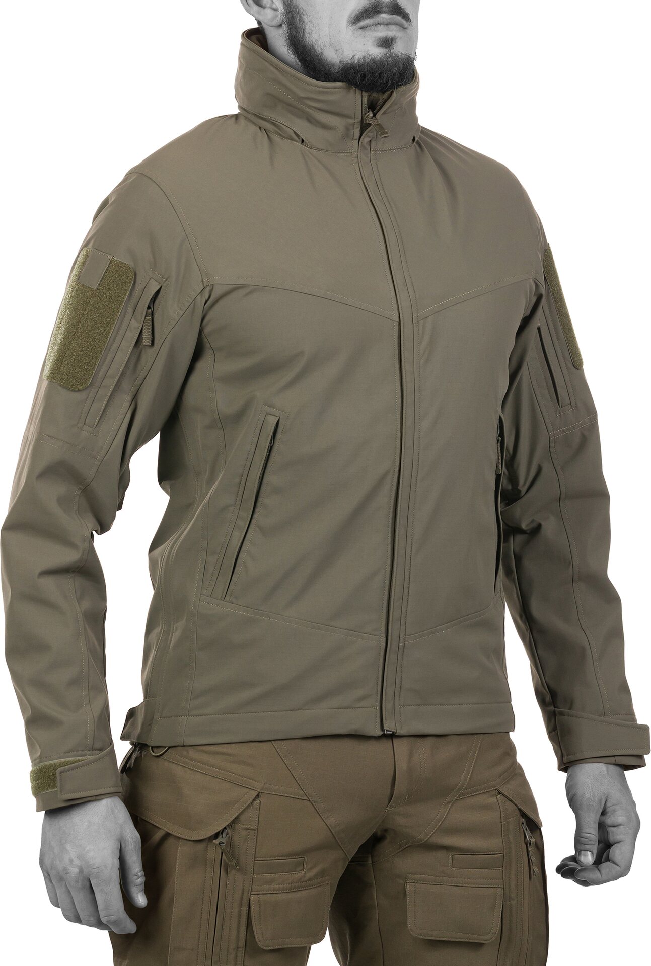 UF PRO DELTA EAGLE Gen.3 Tactical Softshell Jacket Brown Grey