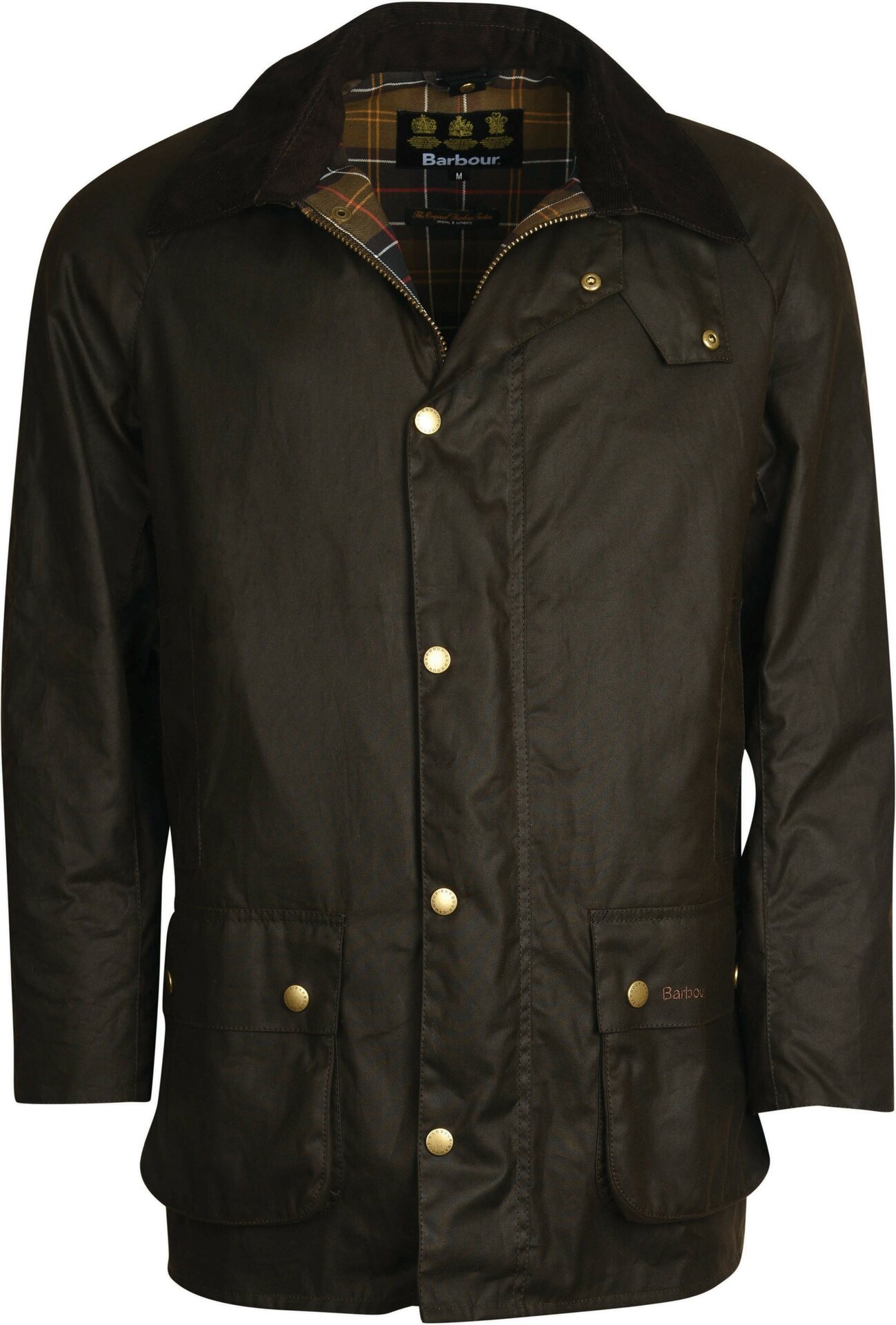 Barbour Beausby Wax Jacket Olive