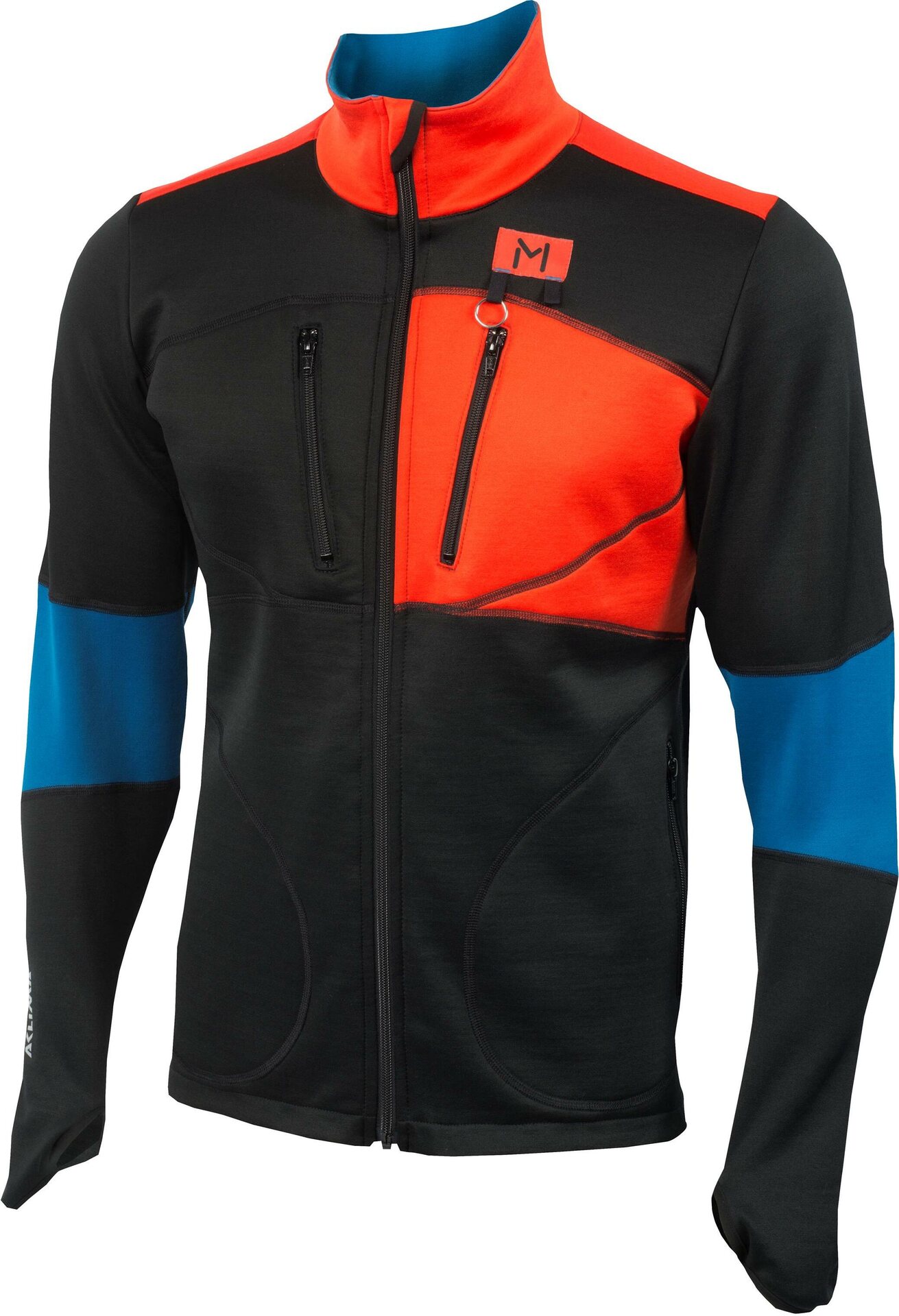 Aclima Lars Monsen Anarjohka Jacket Mens Musta / Punainen / Sininen (84)