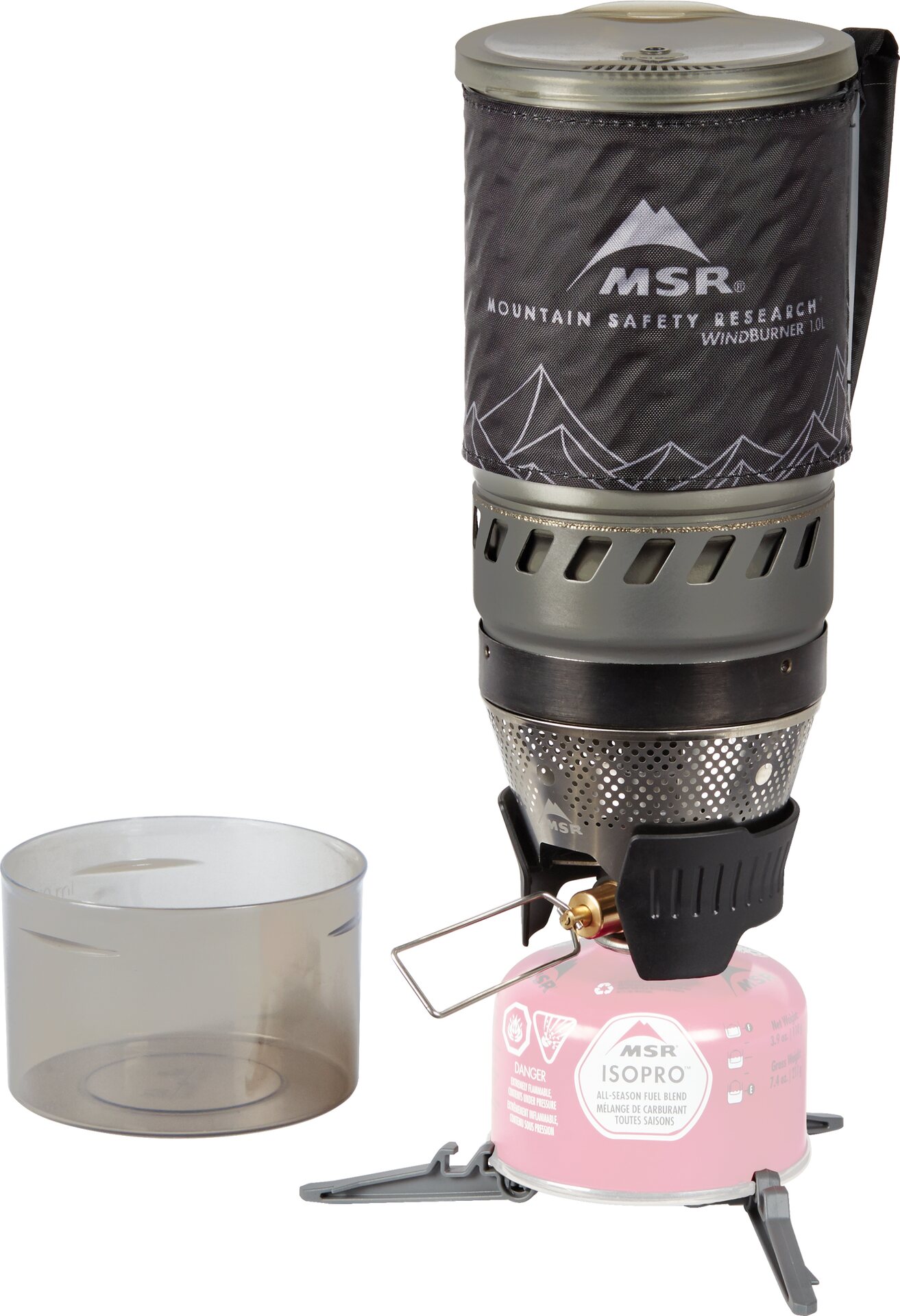 MSR WindBurner 1.0L Personal Stove System Black