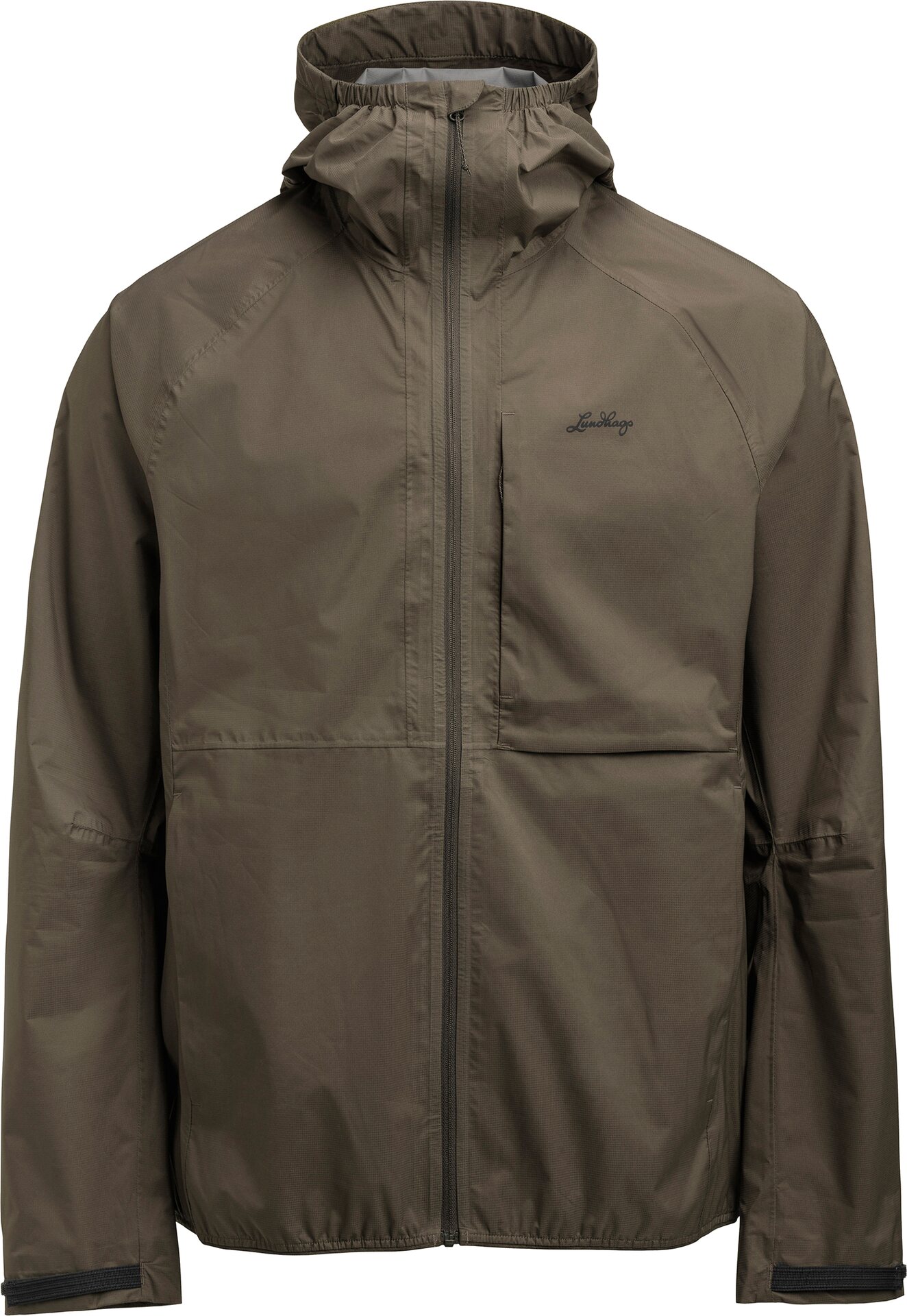Lundhags Tived Waterproof Jacket Mens Forest Green (67200)