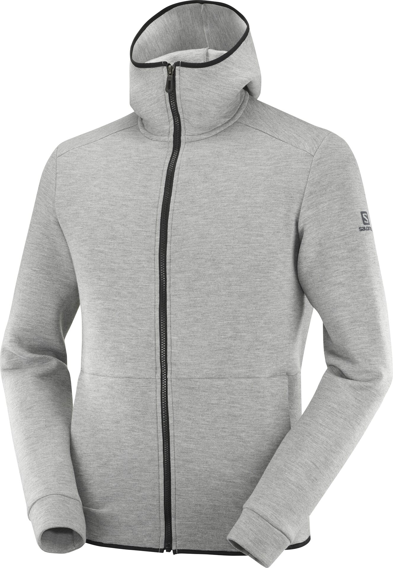Salomon Sight Hoodie Mens Medium Grey / Heather