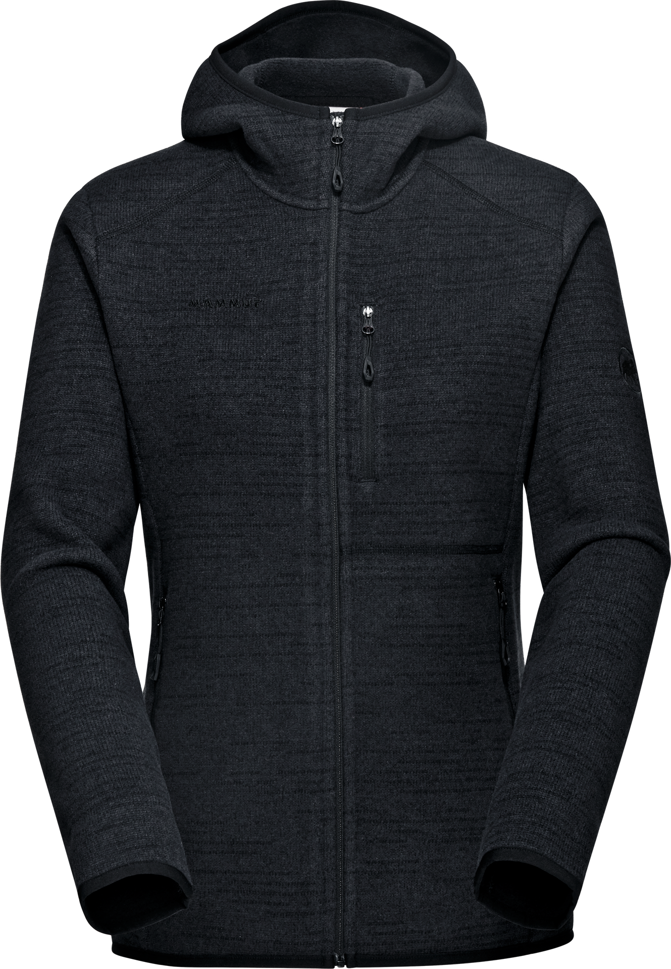 Mammut Arctic IV ML Hooded Jacket Womens Black Mélange