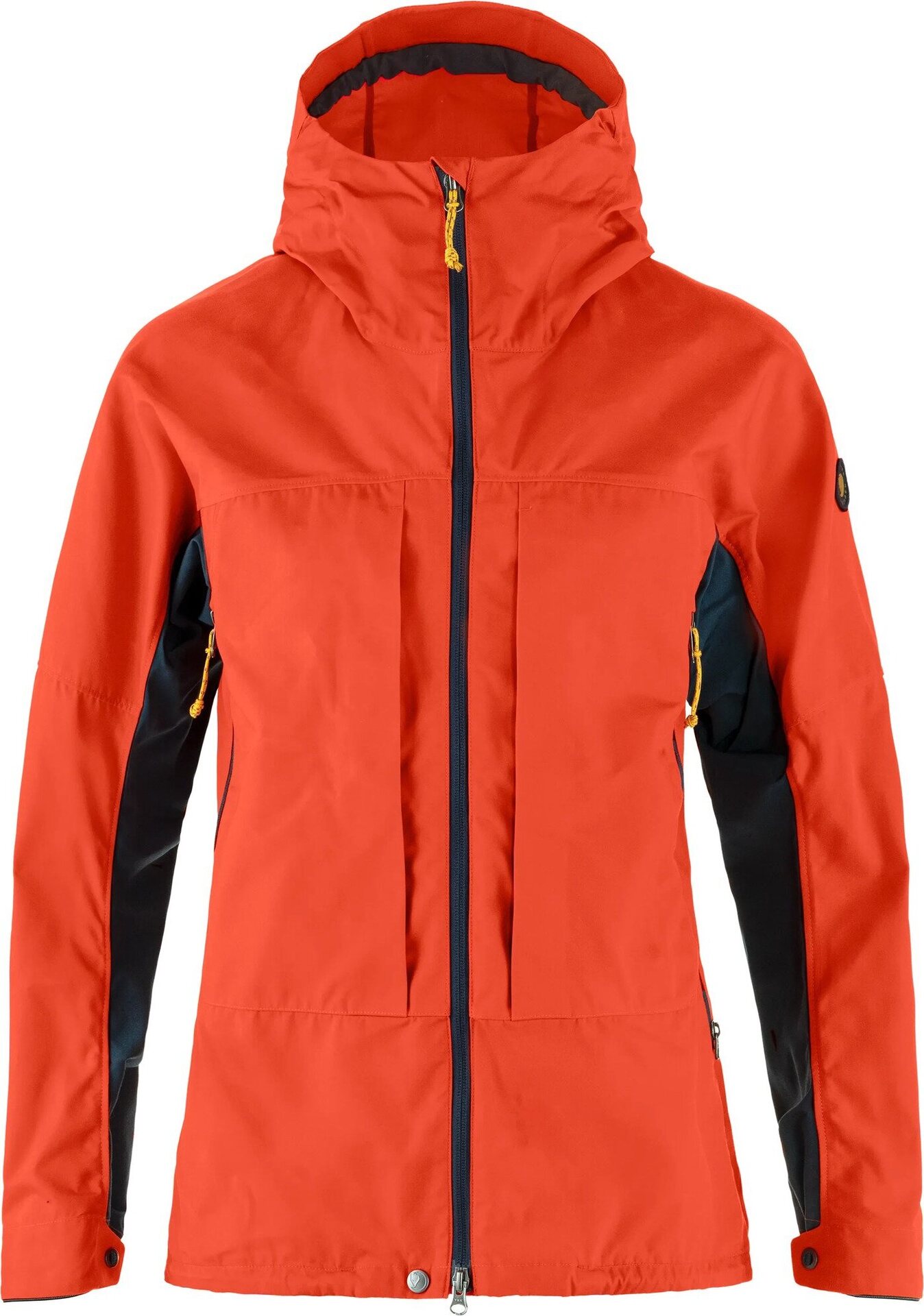 Fjällräven Bergtagen G-1000 Jacket Womens Flame Orange / Mountain Blue (214-570)