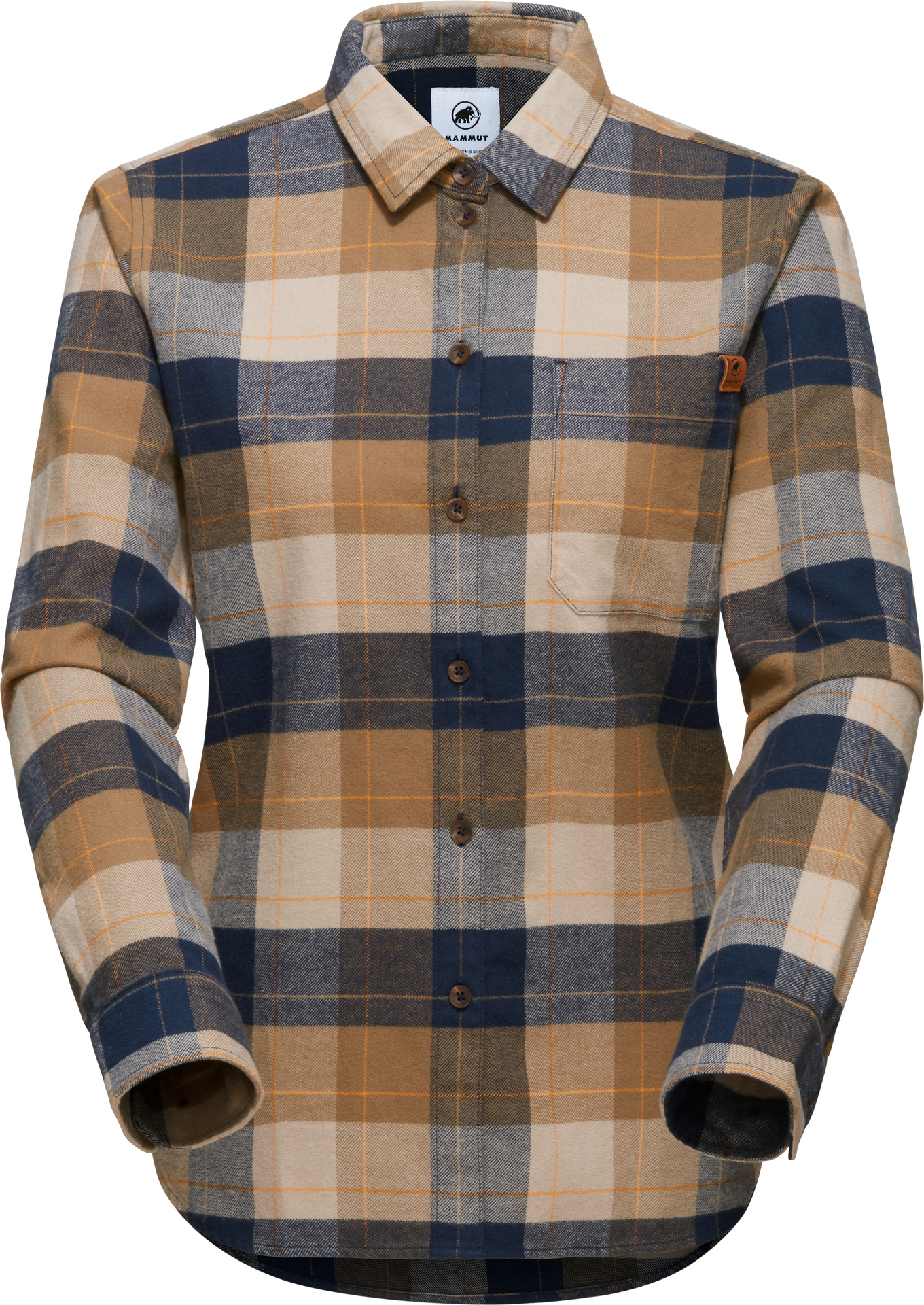 Mammut Trovat Longsleeve Shirt Womens Marine - Savannah