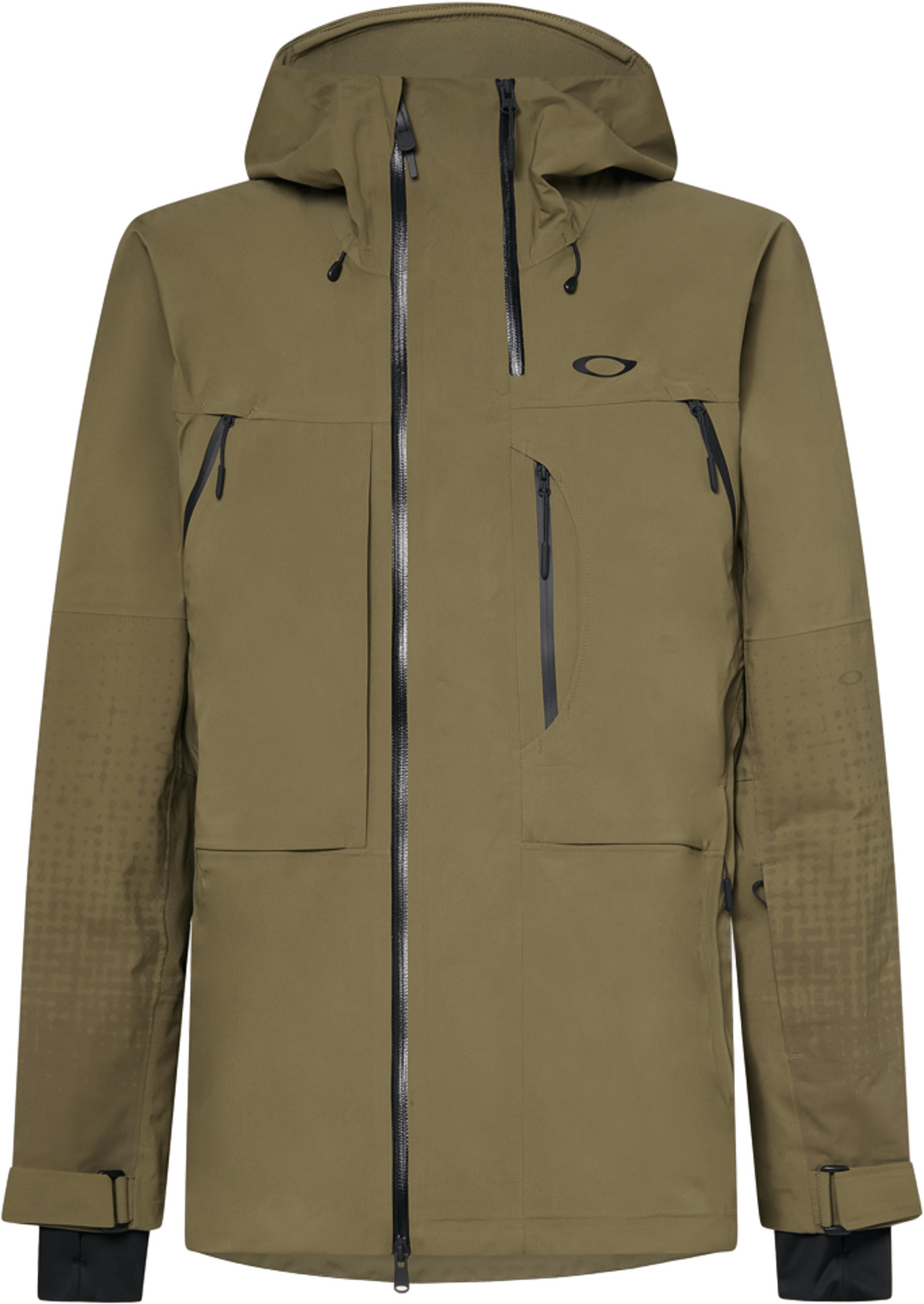 Oakley Baldface Shell Jacket Mens Army Green