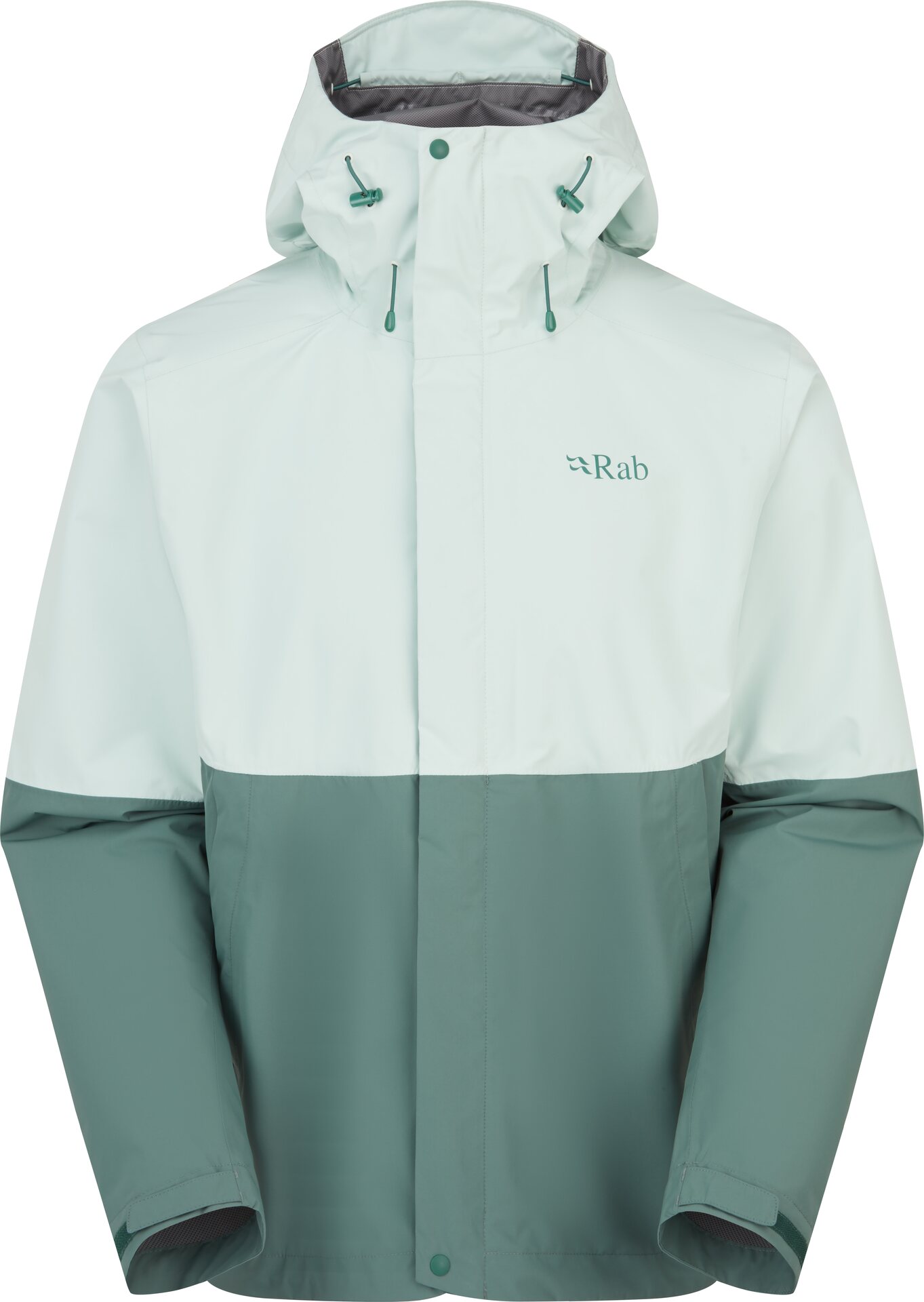 Rab Downpour Jacket Mens Sage