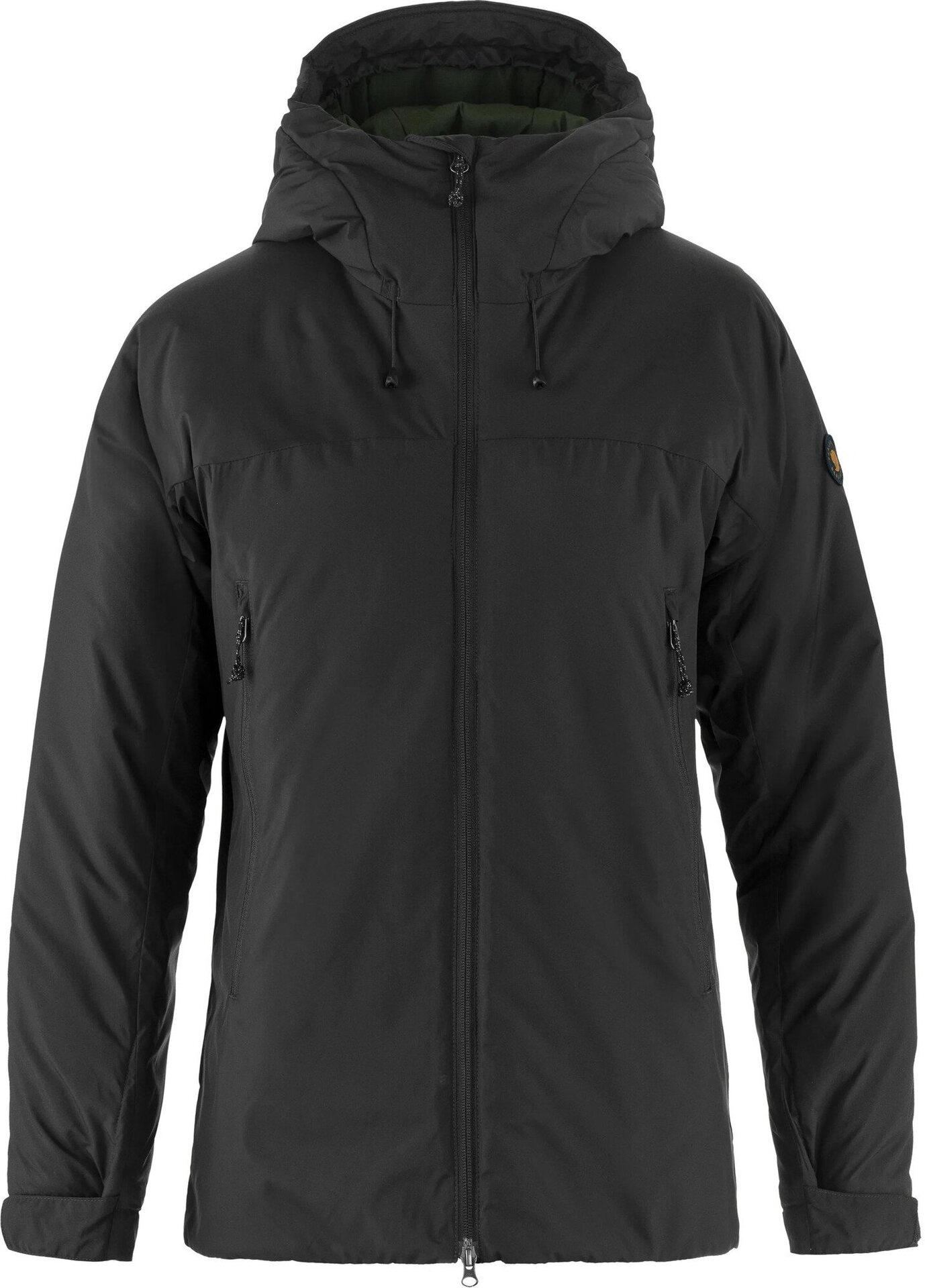 Fjällräven Bergtagen 130 Insulation Jacket Womens Black / Deep Forest (550-662)