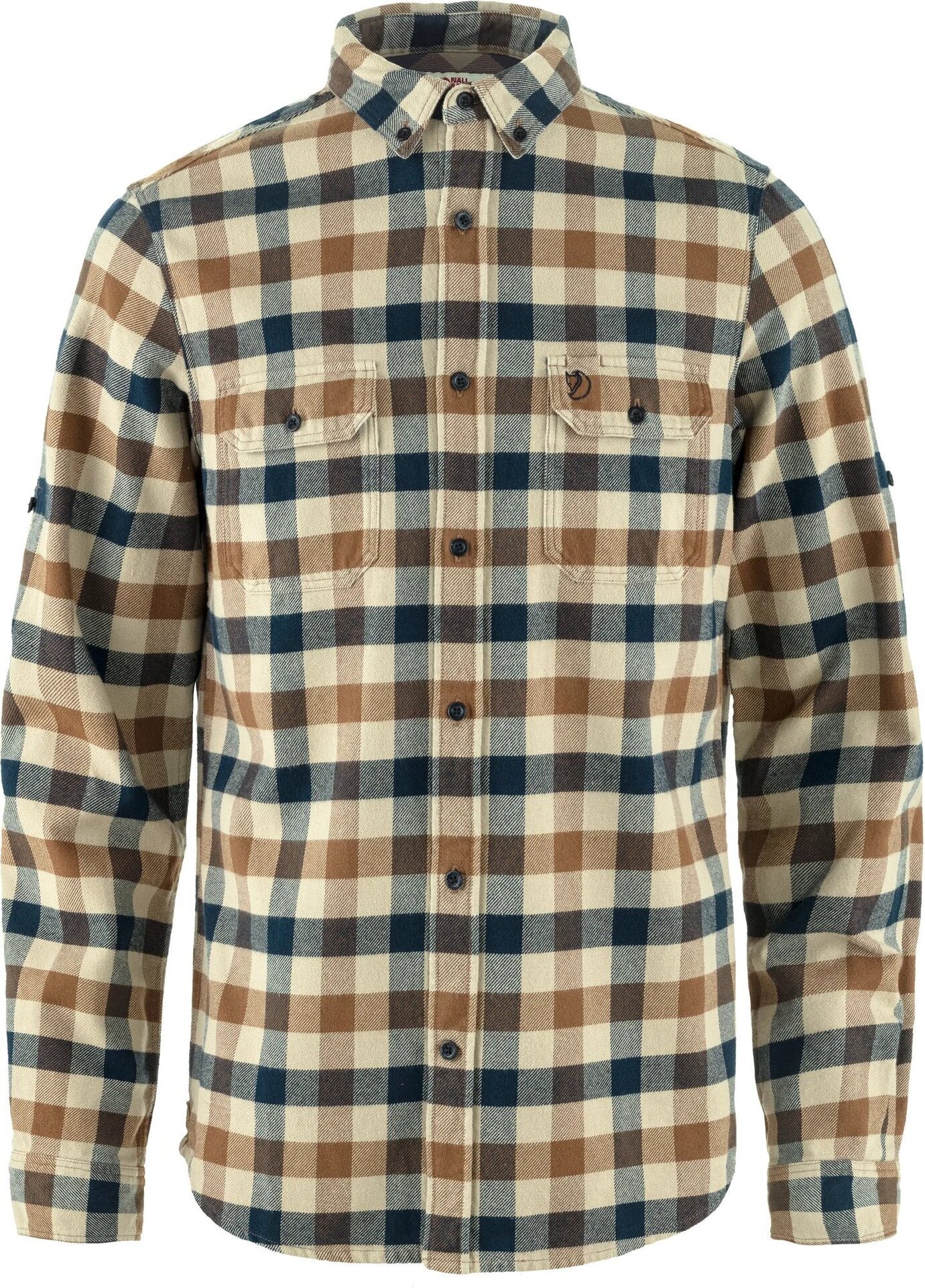 Fjällräven Skog Shirt Fossil / Dark Navy (118-555)