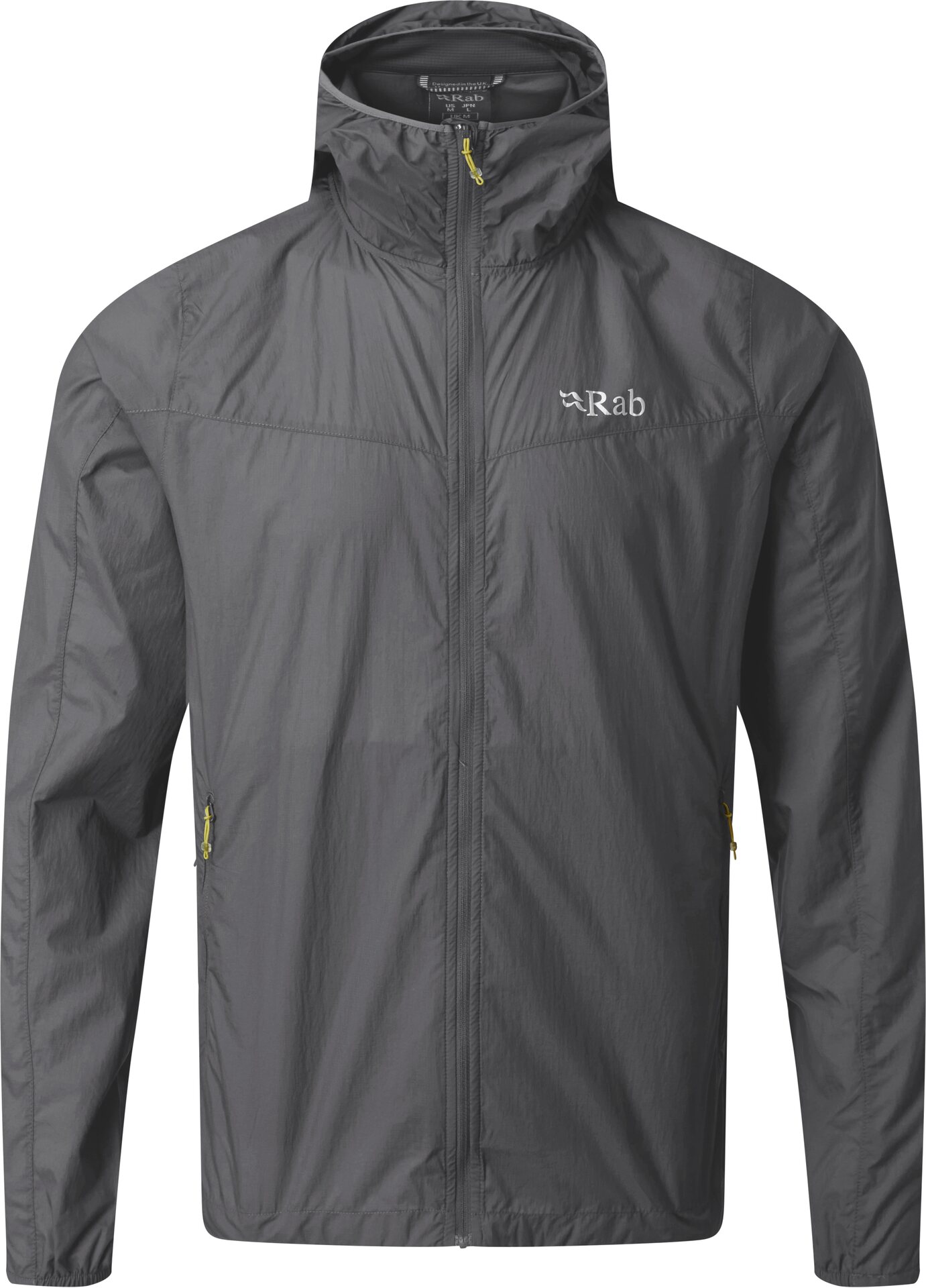 Rab Vital Windshell Hoody Mens Graphene