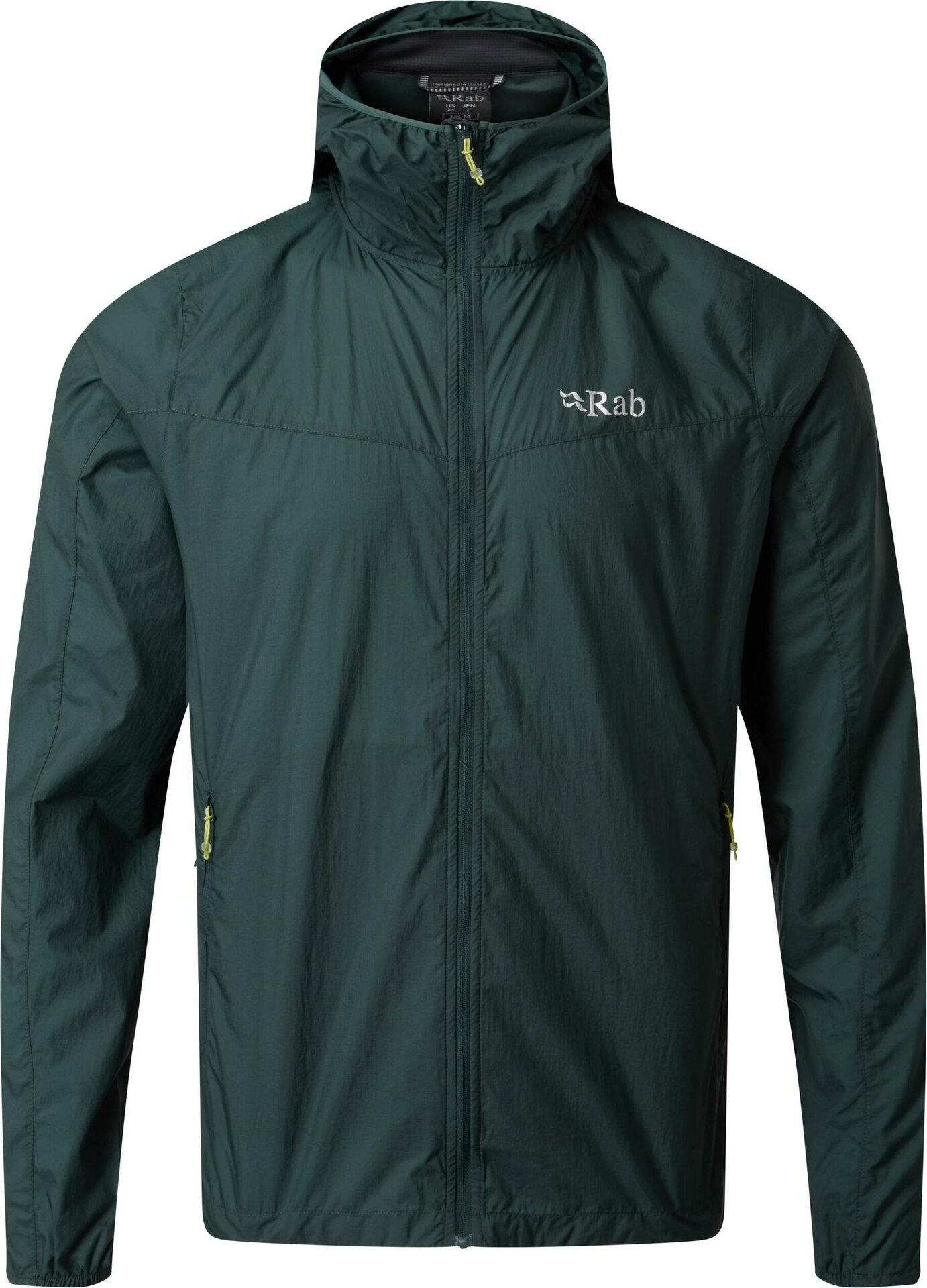 Rab Vital Windshell Hoody Mens Pine