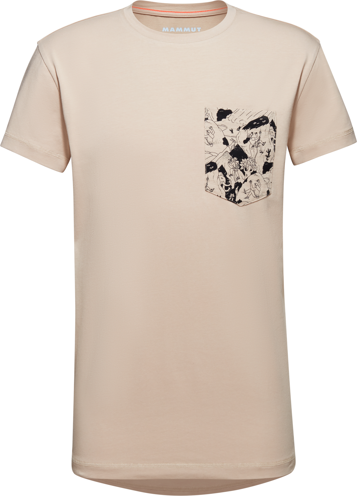 Mammut Massone Pocket T-Shirt Climber Men Savannah