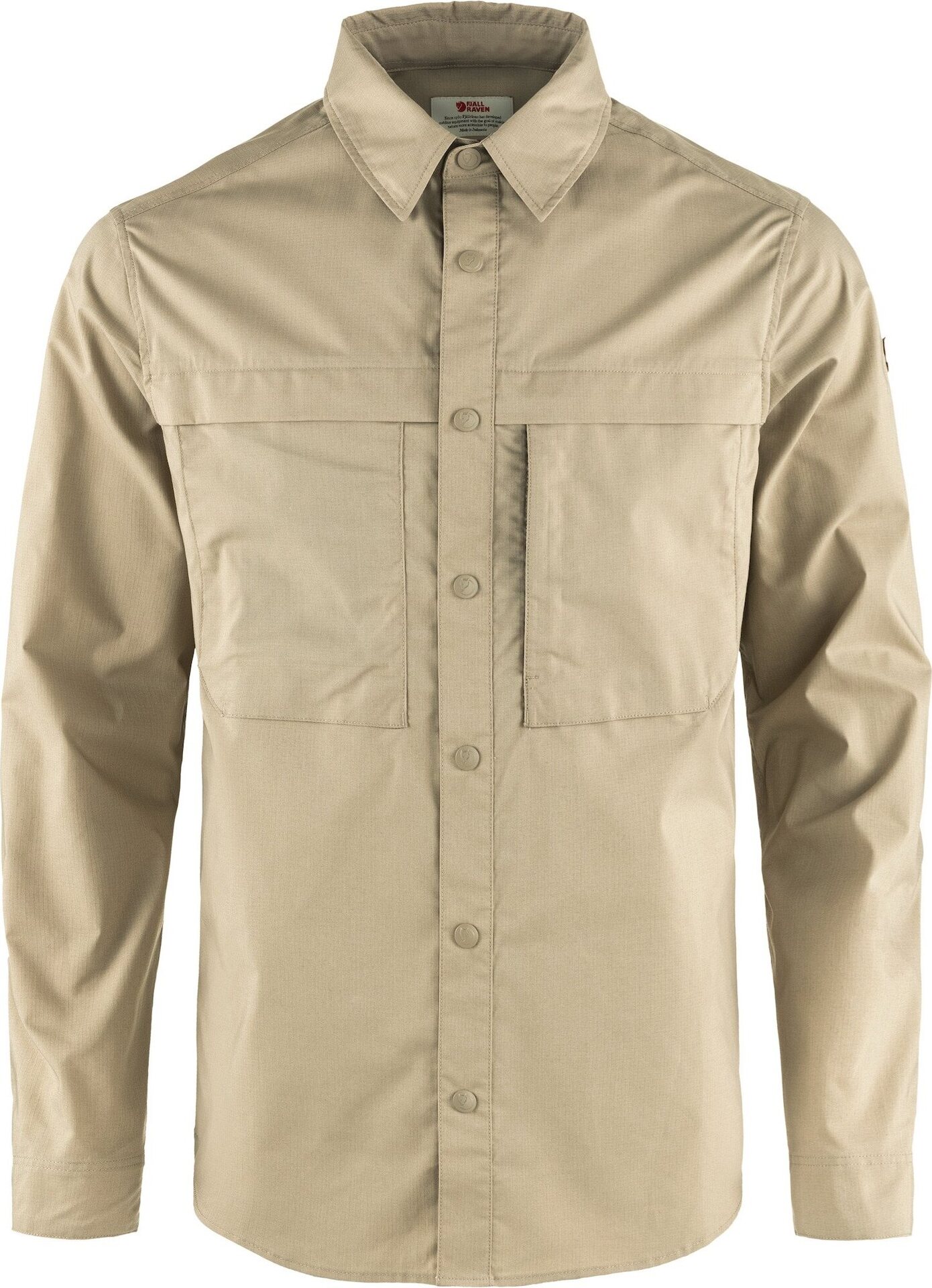Fjällräven Abisko Trail Long Sleeve Shirt Mens Fossil (118)