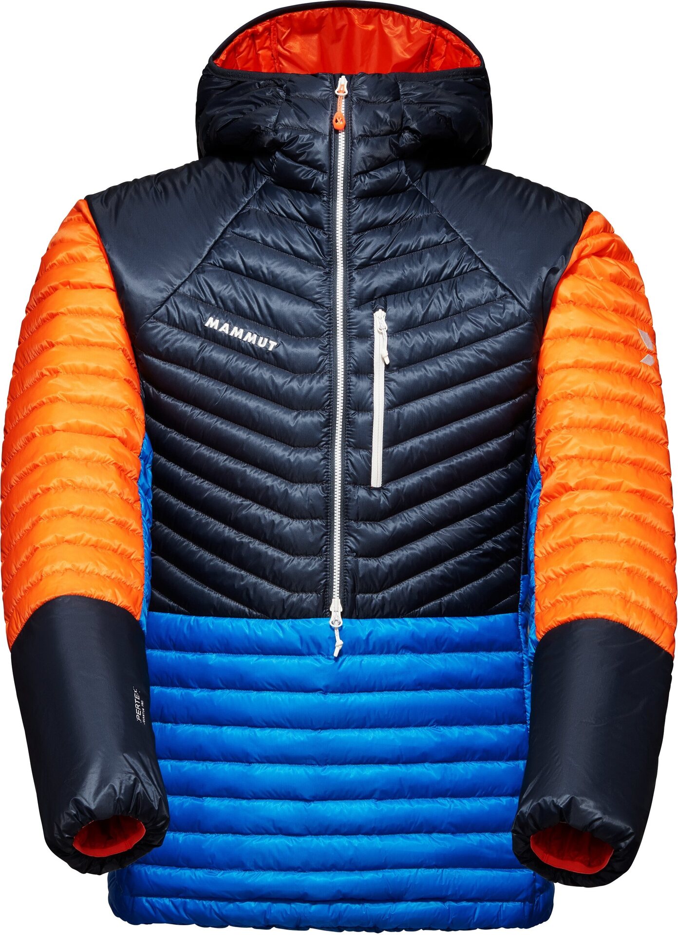 Mammut Eiger Speed IN Half Zip Hoodie Mens Azurit - Night