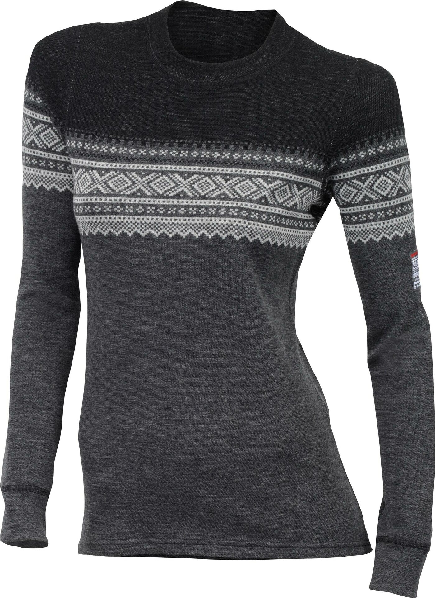 Aclima Marius Crewneck Womens Norefjell