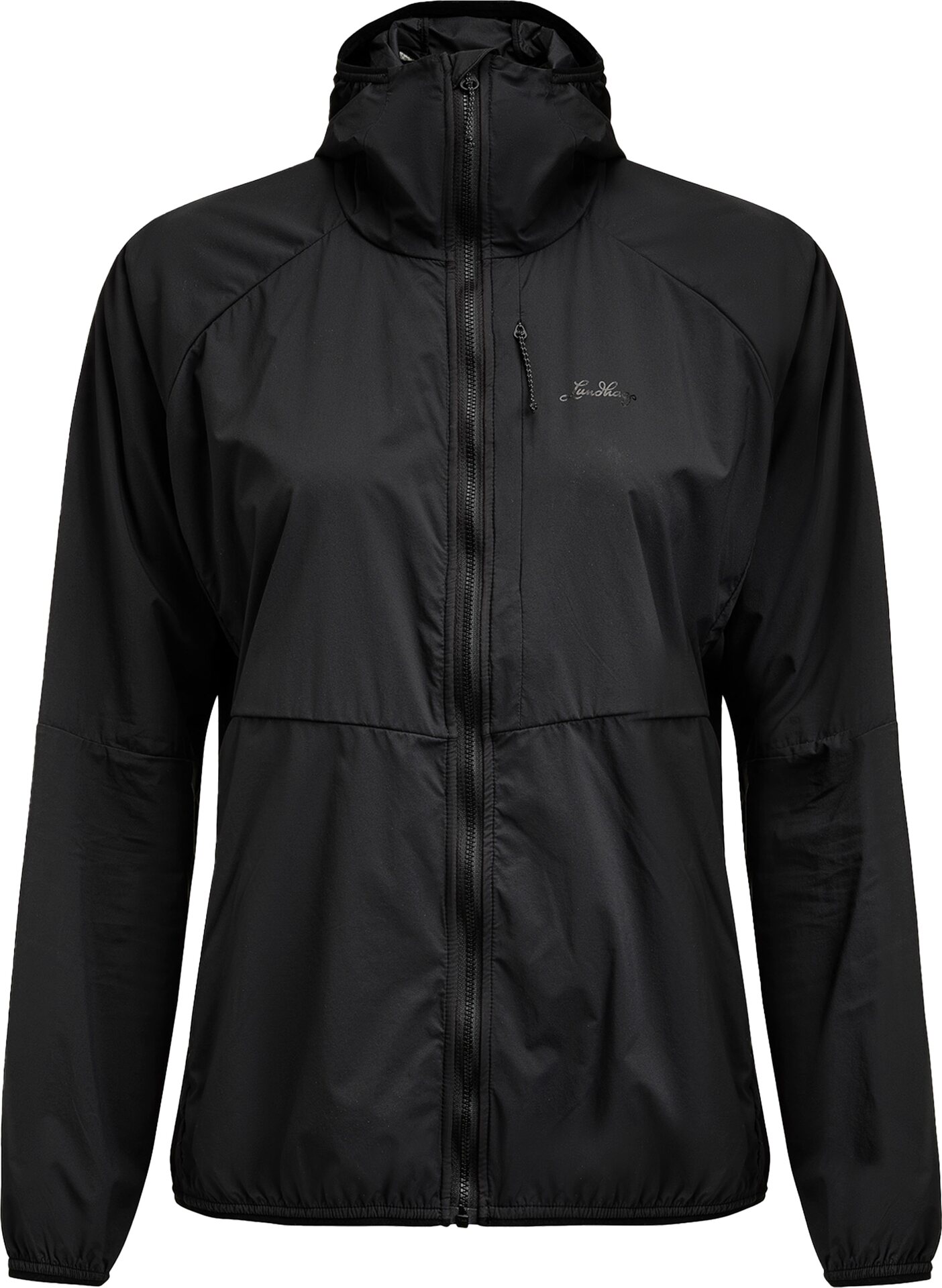 Lundhags Tived Light Windbreaker Jacket Womens Black (10000)