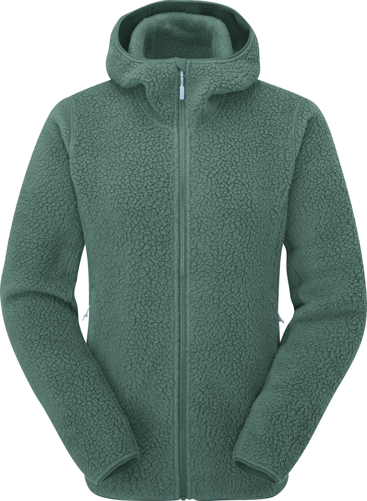 Rab Shearling Hoody Womens Eucalyptus