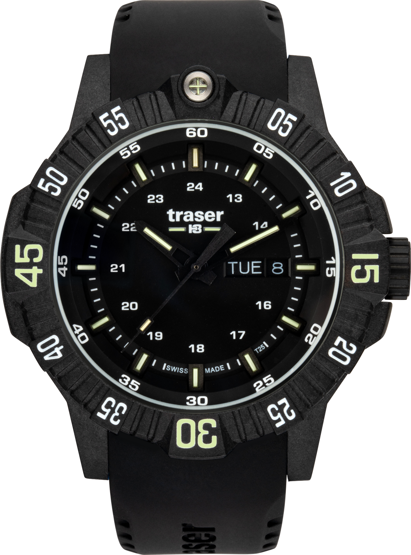 Traser P99 Q Tactical Black Rubber