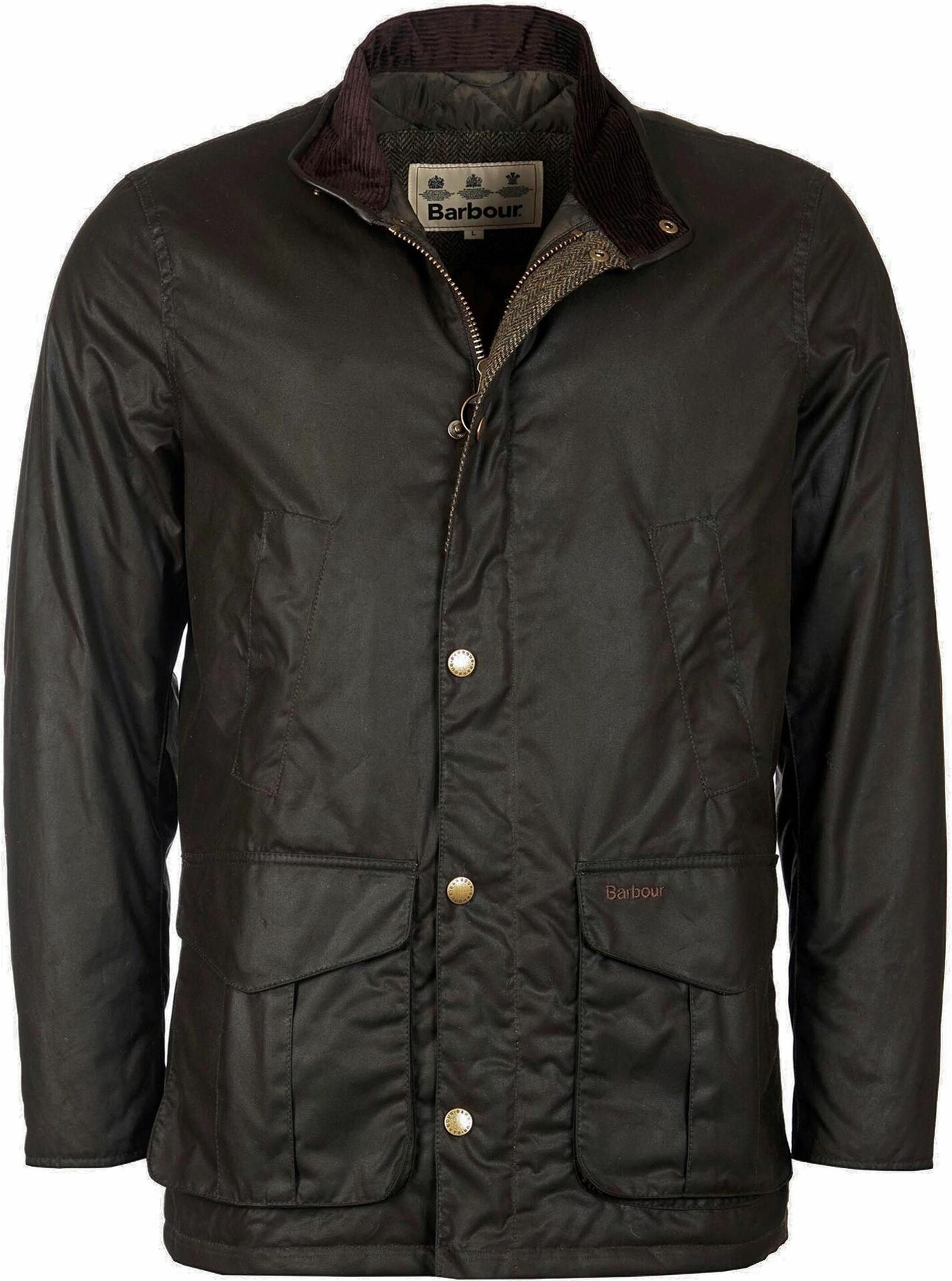 Barbour Hereford Wax Jacket Olive