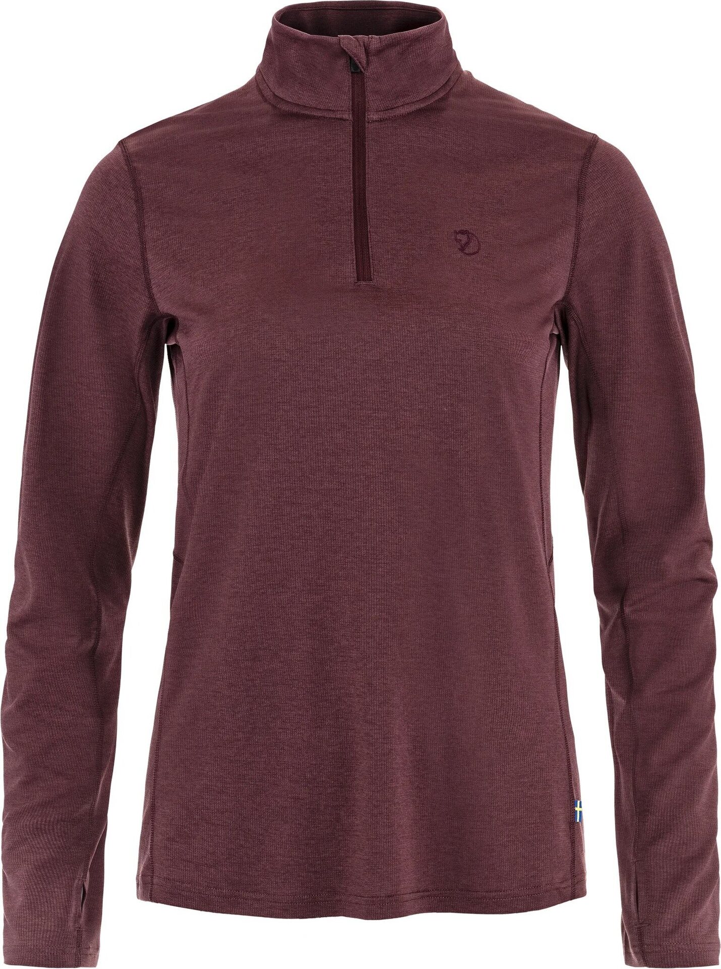 Fjällräven Abisko Day Hike Half Zip Womens Port