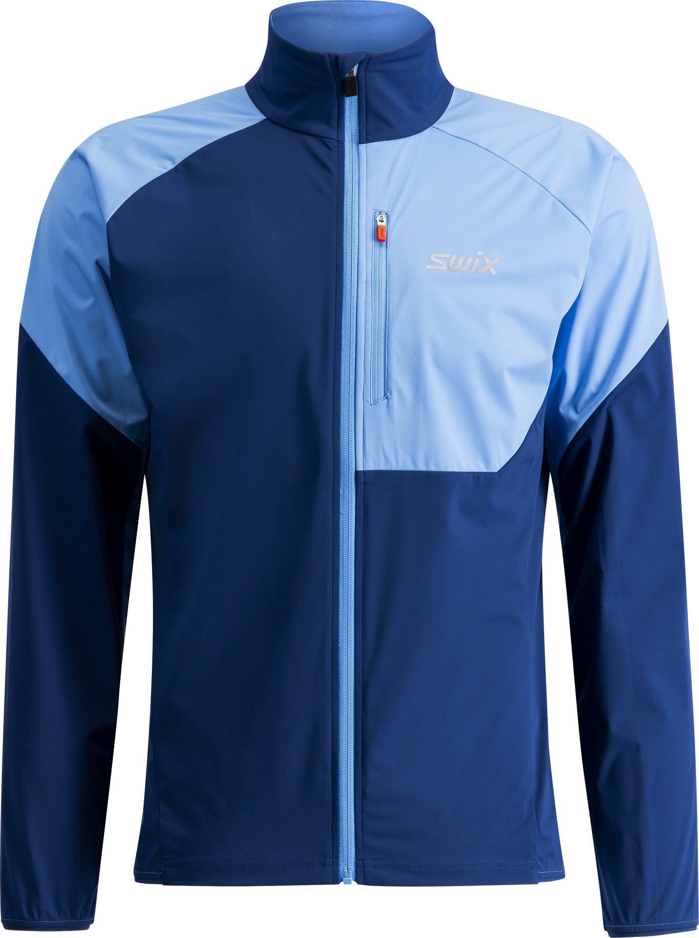 Swix Focus Wind Jacket Mens Azure Blue