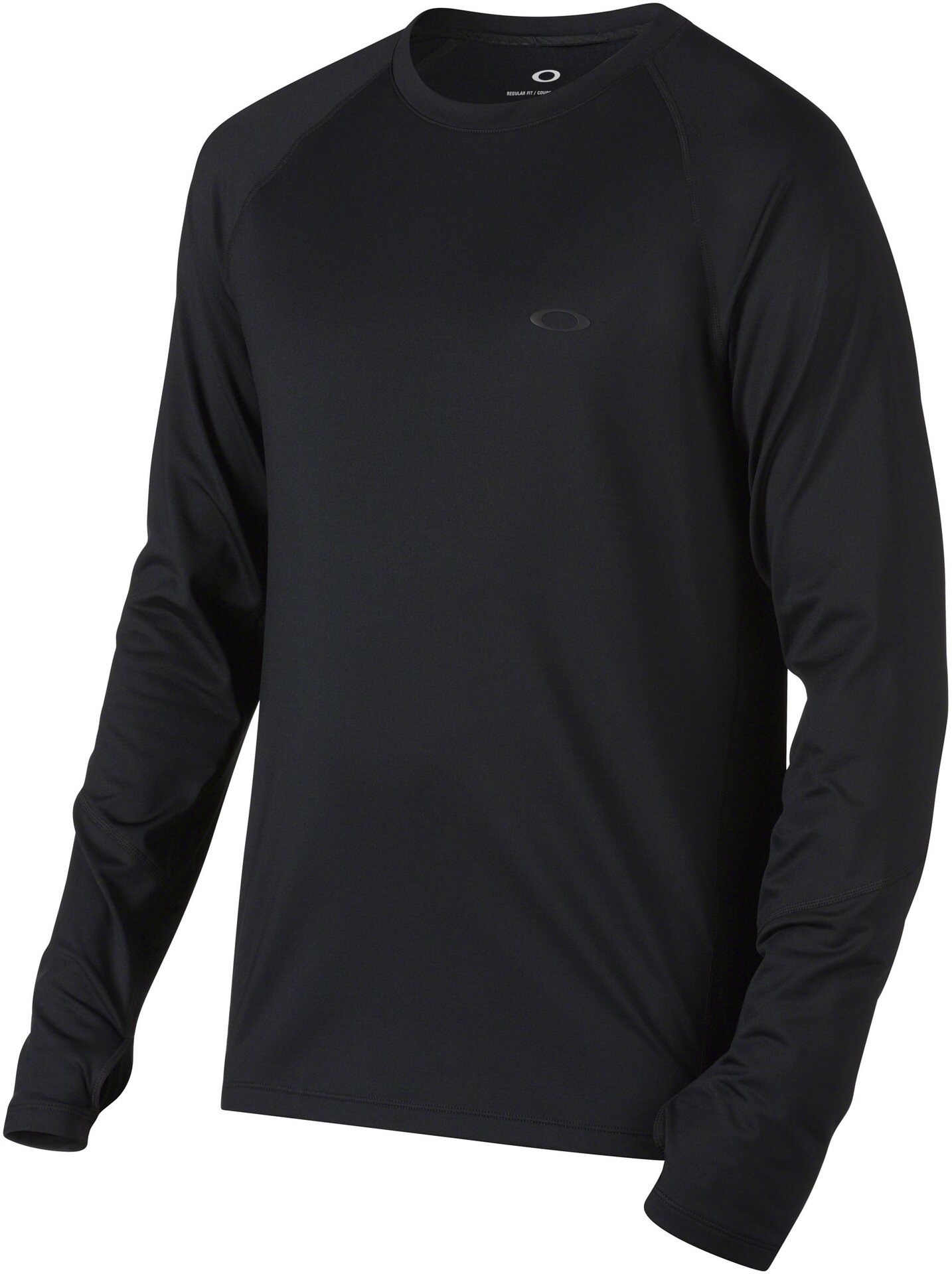 Oakley Warm Zone Long Sleeve Crew Shirt Blackout