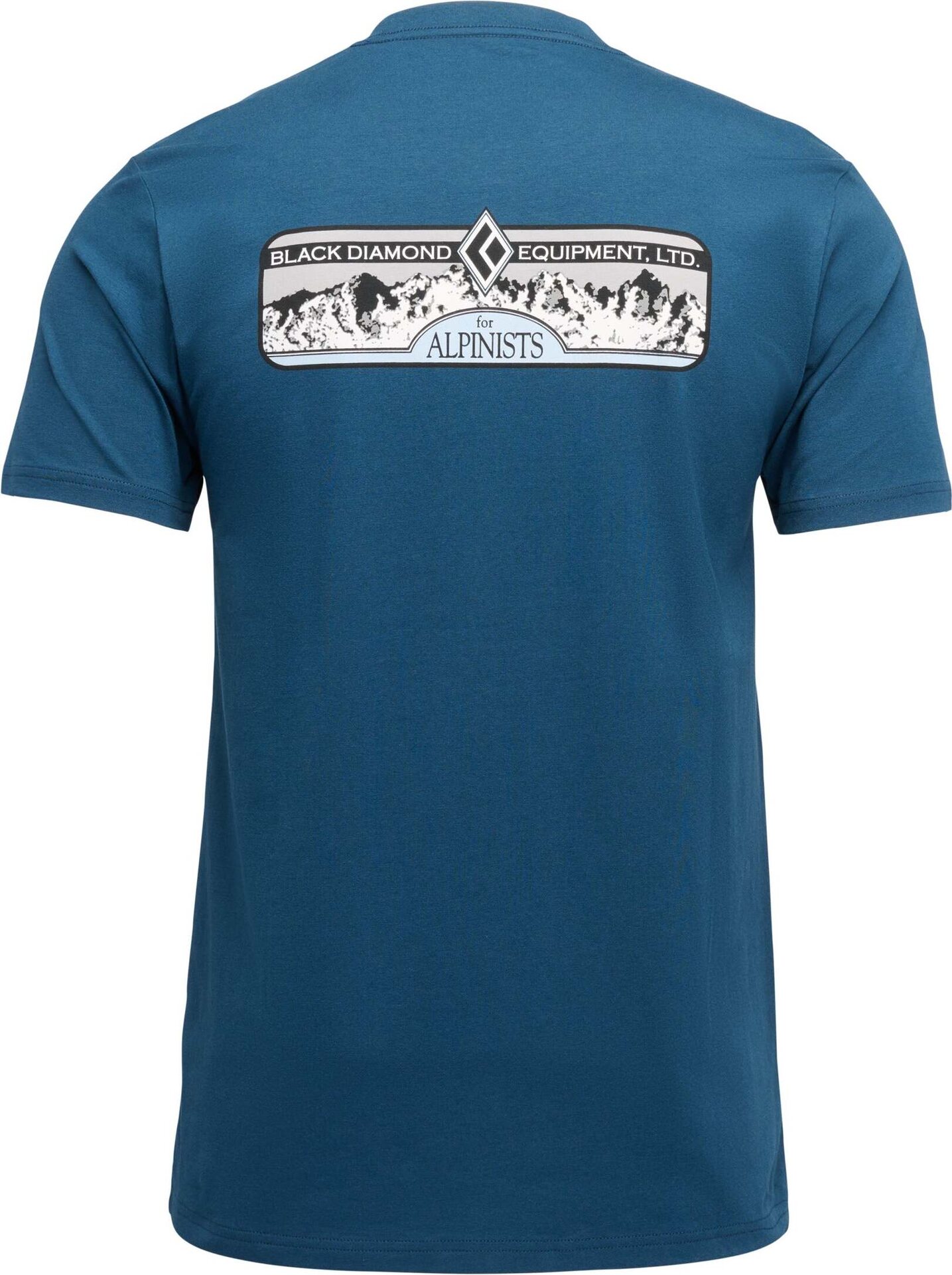 Black Diamond Heritage Alpinist Short Sleeve Tee Mens Indigo