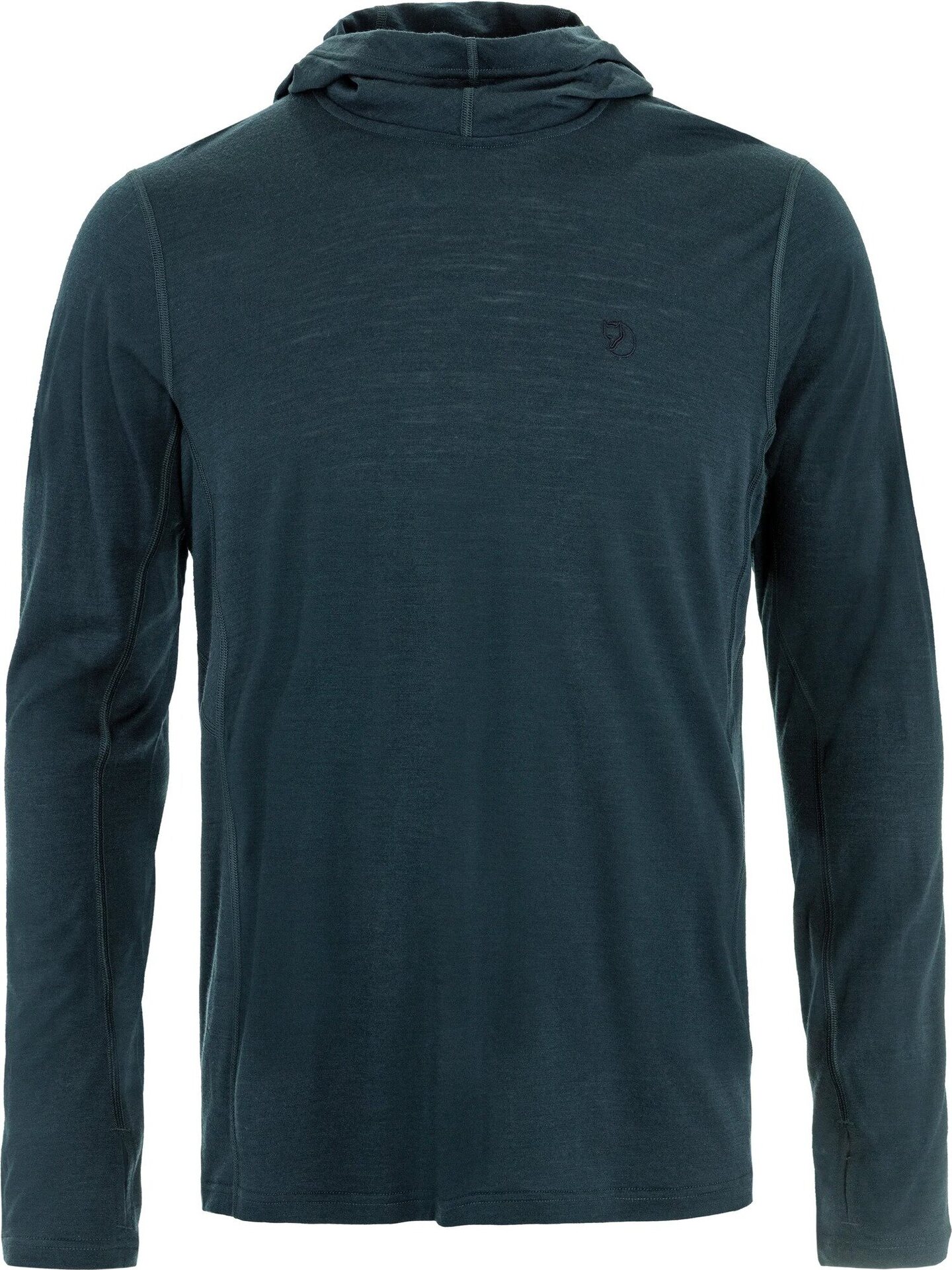 Fjällräven Abisko Wool Hoodie Mens Dark Navy (555)