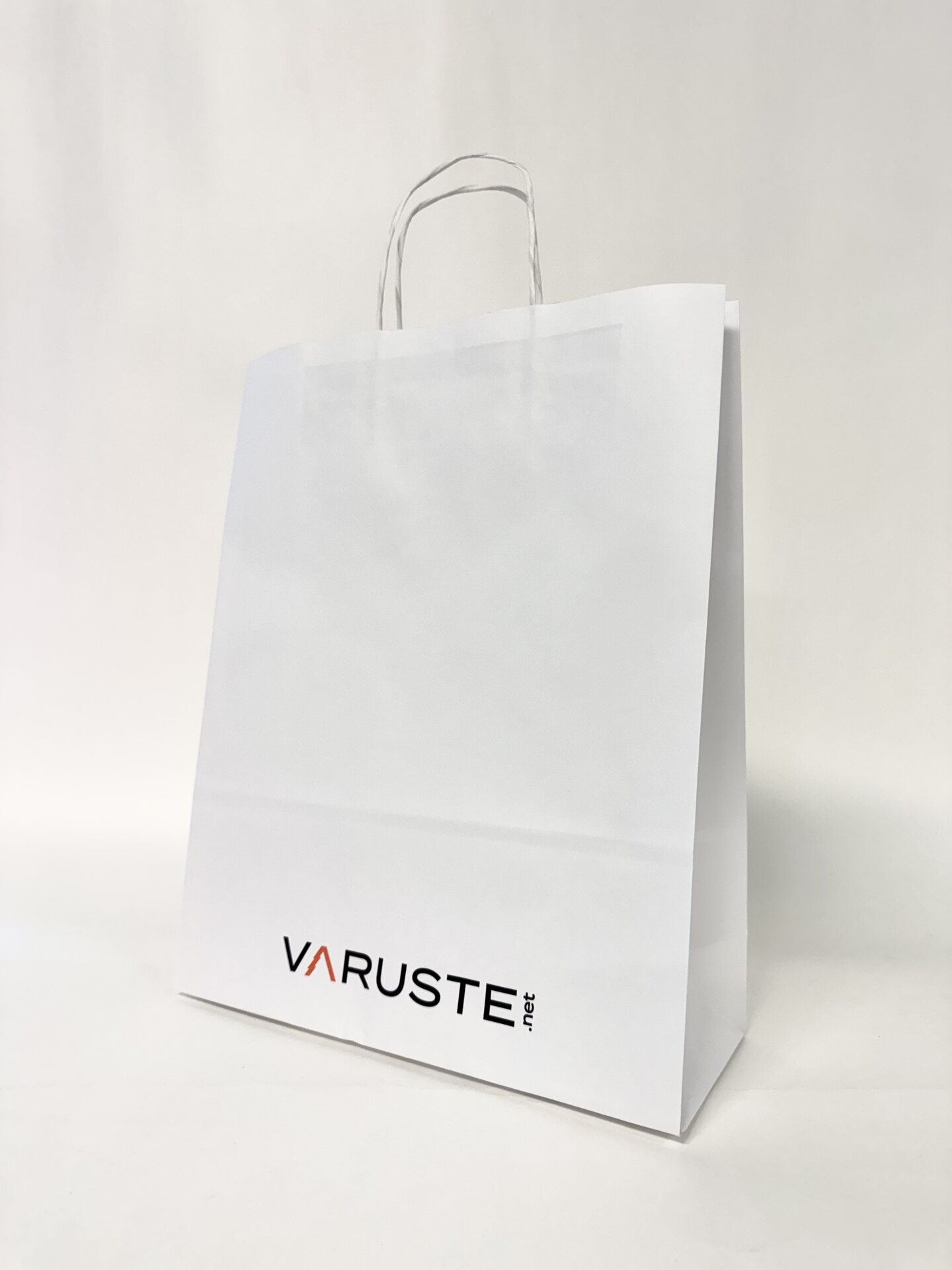 Varuste.net Paper shopping bag White