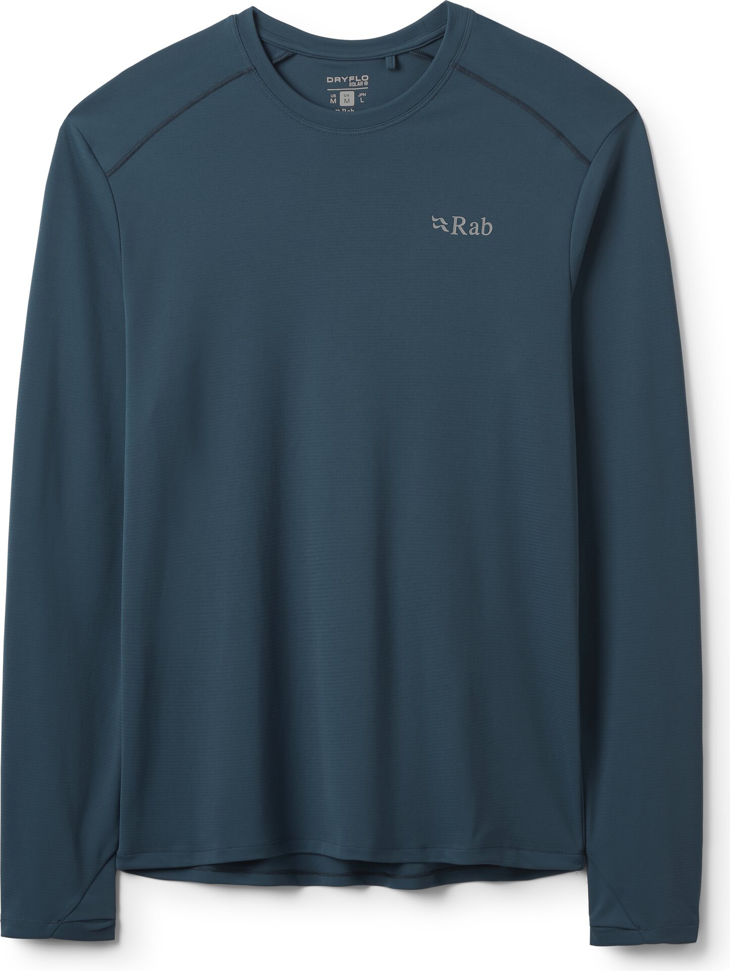 Rab Force LS Tee Mens Tempest Blue