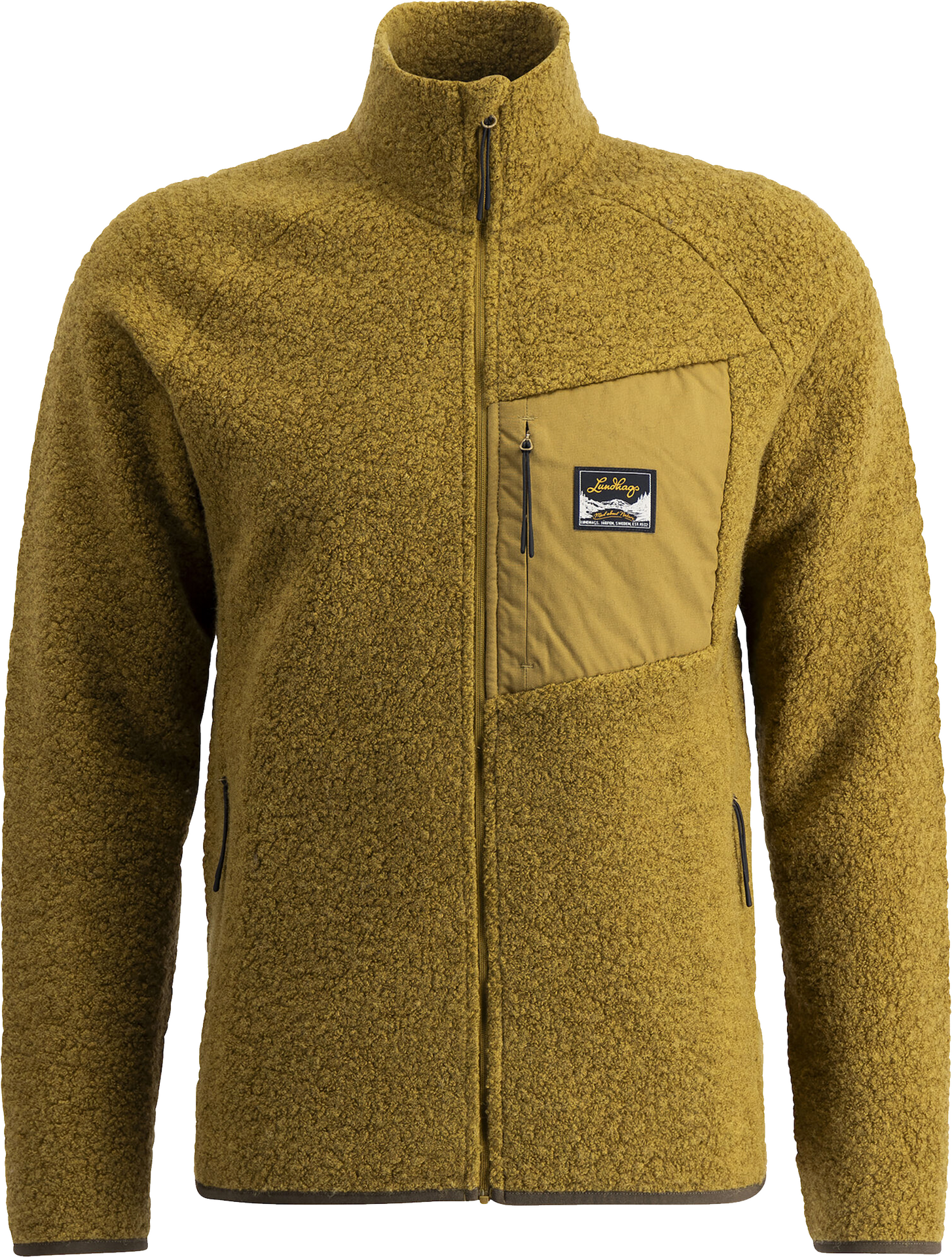 Lundhags Flok Wool Pile Mens Olive