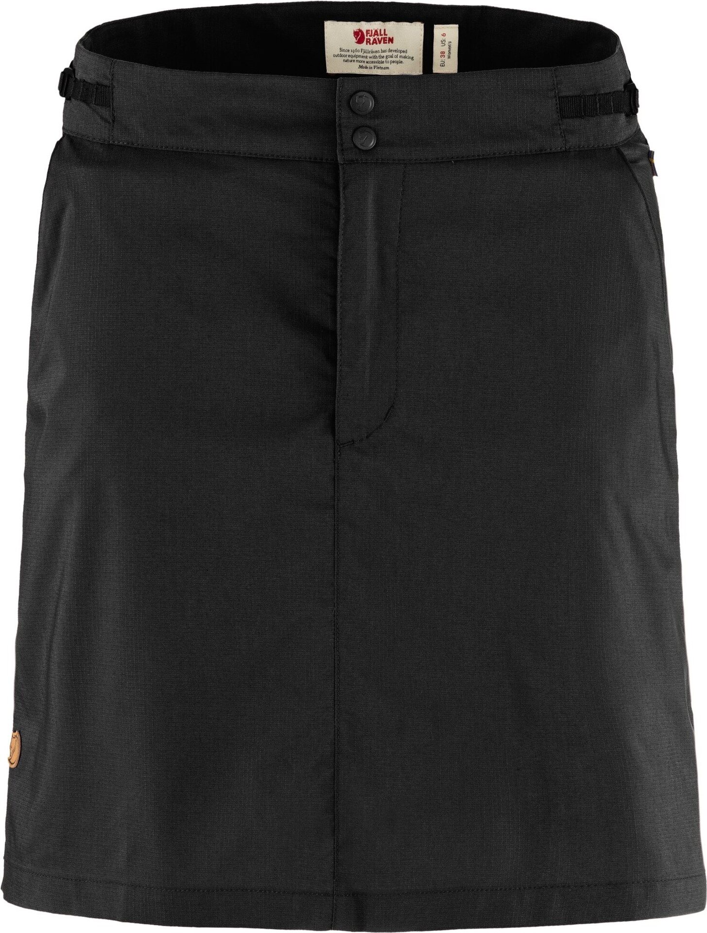Fjällräven Abisko Hike Skort Womens Black