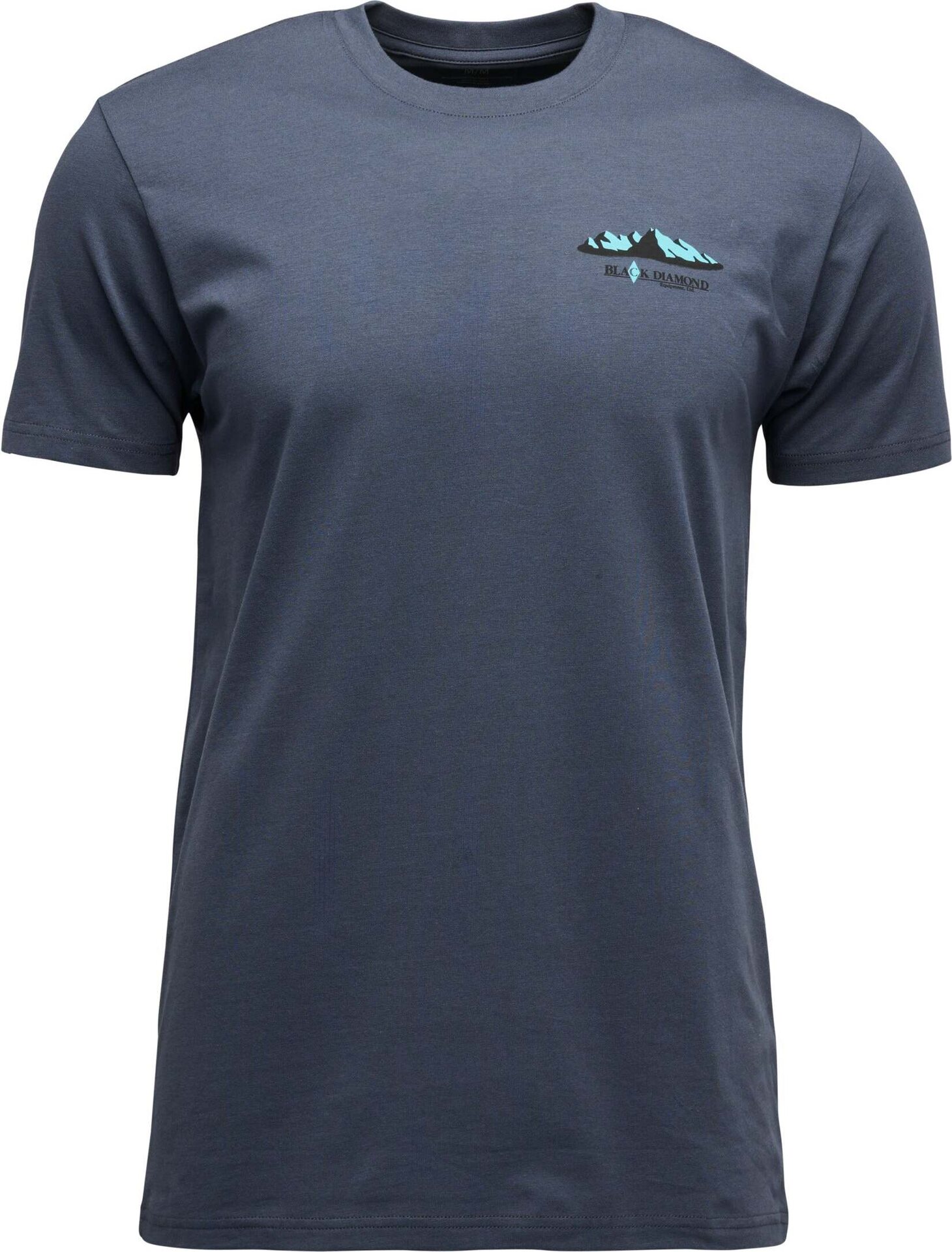 Black Diamond Mountainscape Short Sleeve Tee Mens Charcoal