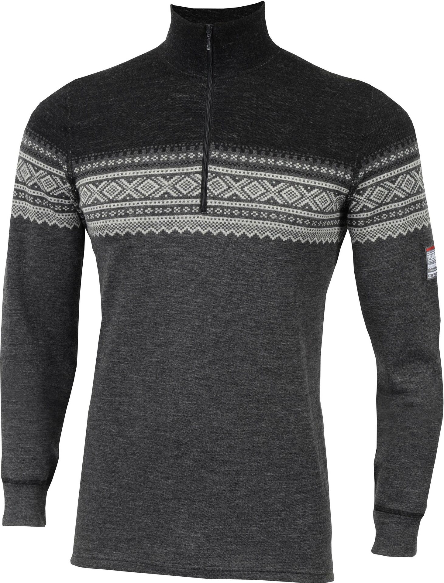 Aclima Marius Mockneck Zip Mens Norefjell
