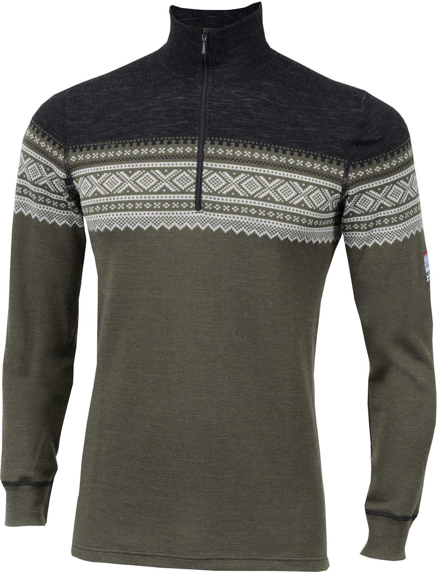 Aclima Marius Mockneck Zip Mens Nordmarka