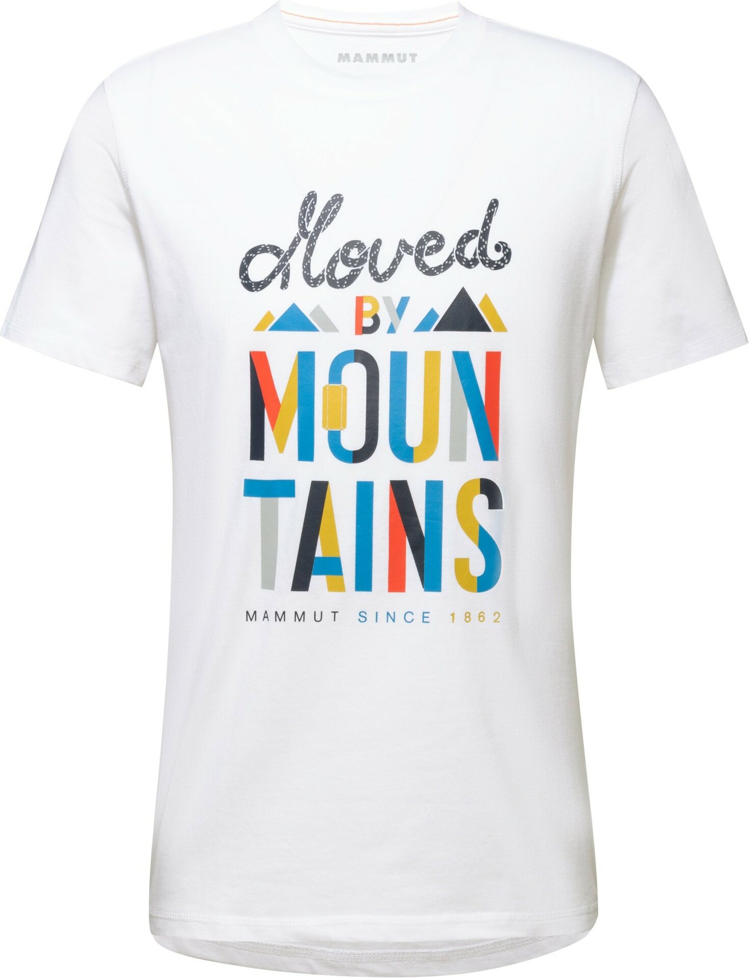 Mammut Massone T-Shirt Men Slogan White