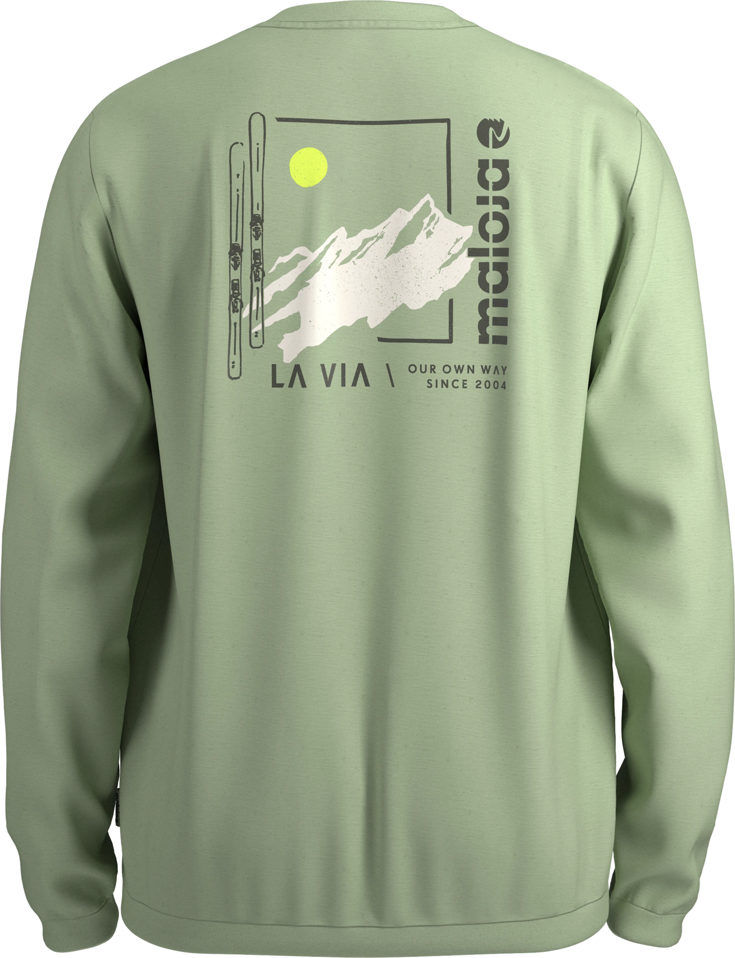 Maloja PichlerbergM. Organic Cotton Longsleeve Mens Fennel