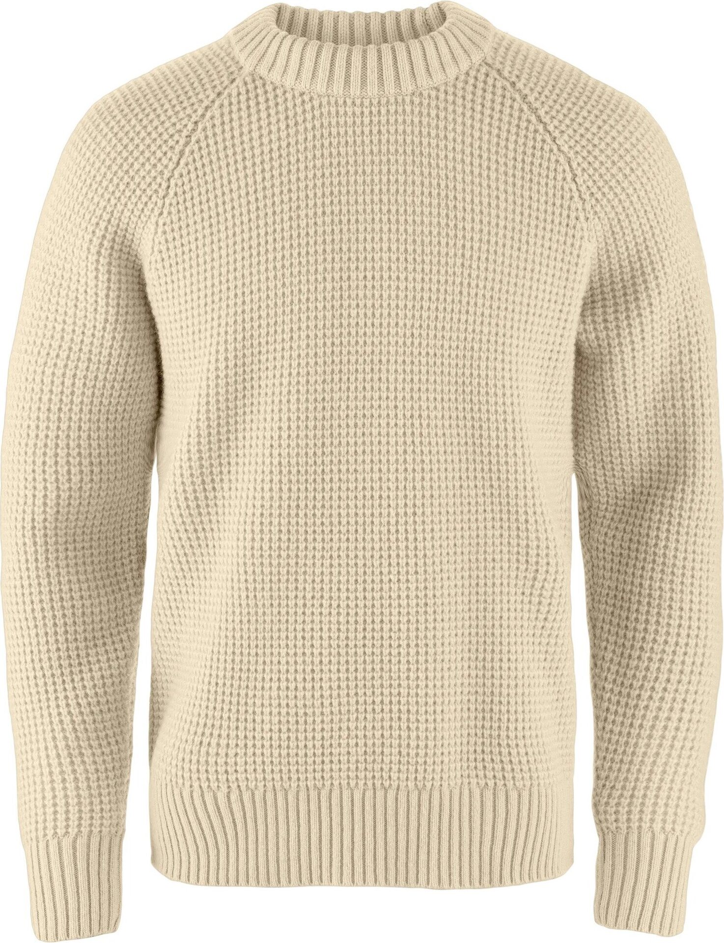 Fjällräven Övik Waffle Knit Mens Light Beige (191)