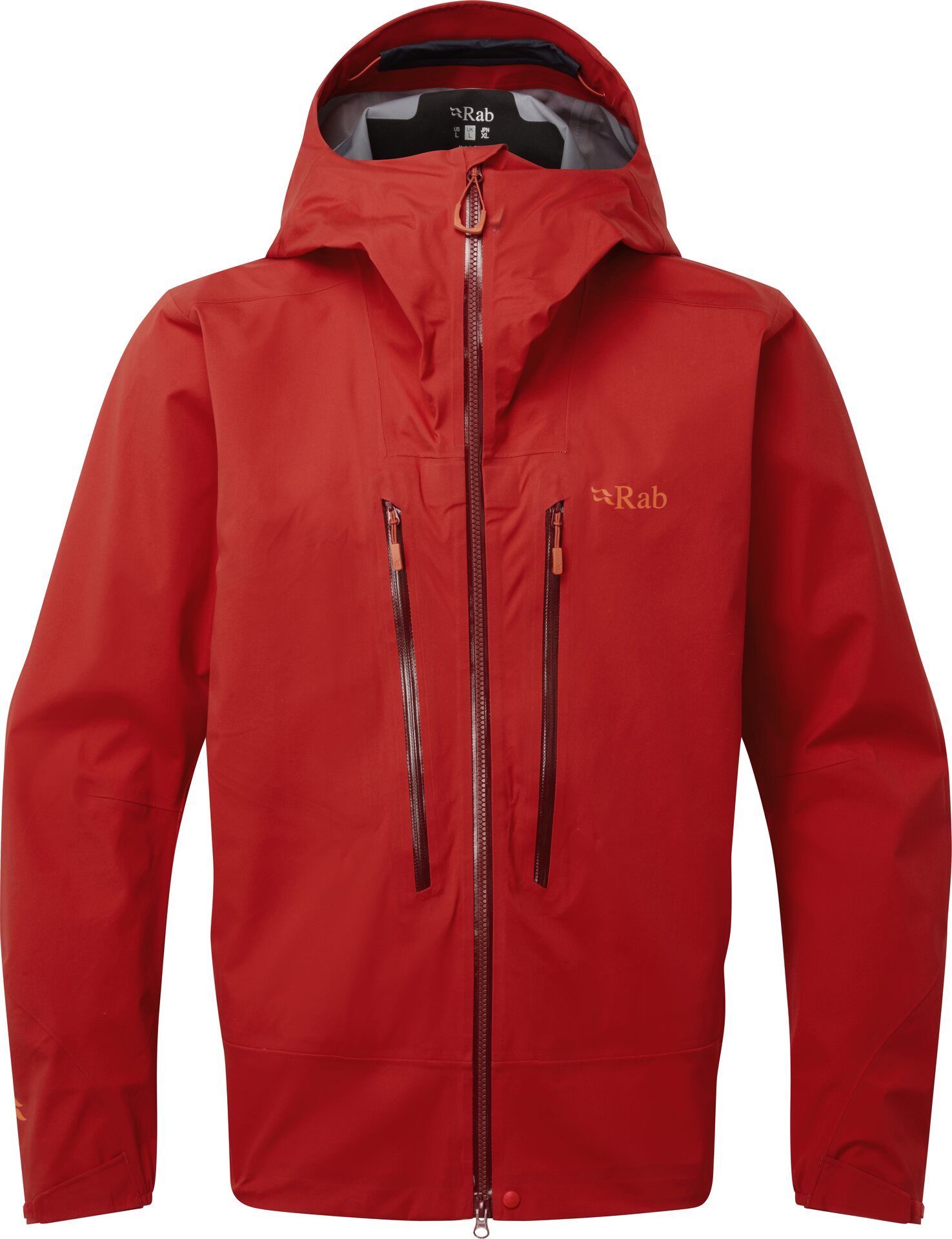 Rab Khroma Kinetic Waterproof Jacket Mens Ascent Red