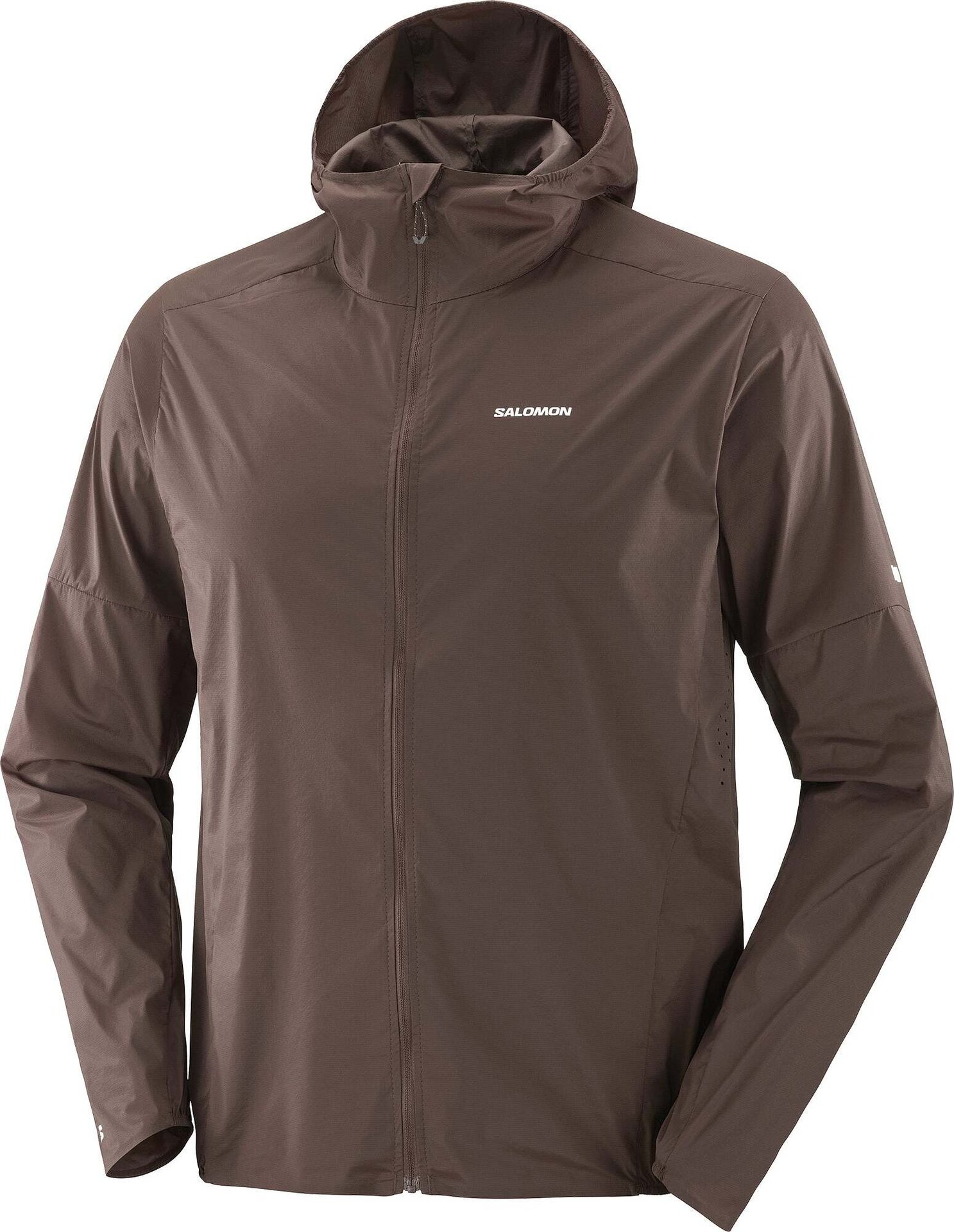 Salomon Sense Aero Wind Jacket Mens Coffee Bean