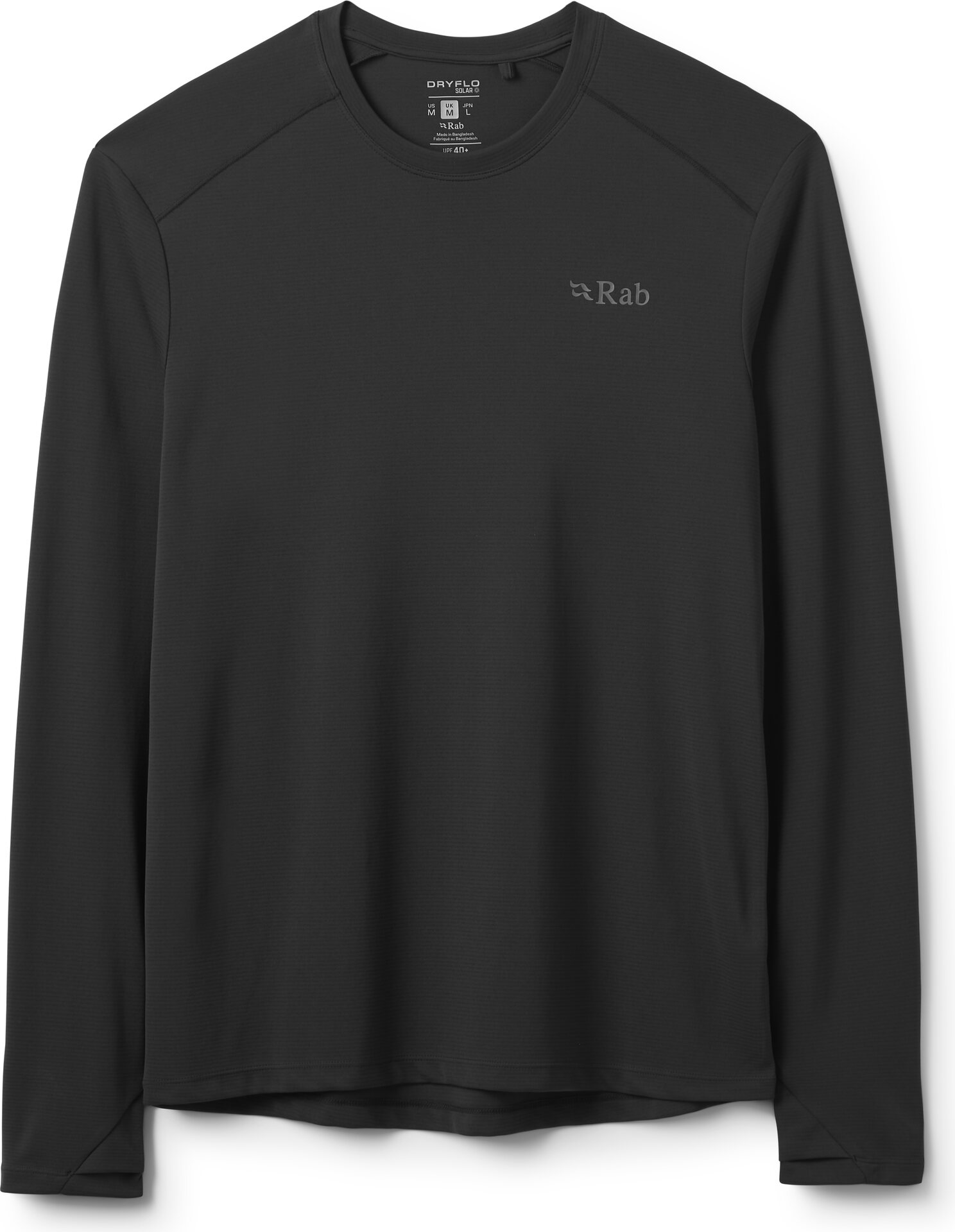Rab Force LS Tee Mens Black
